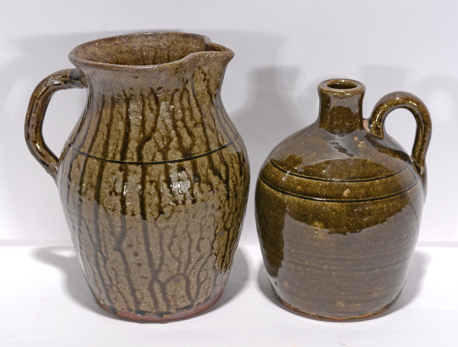 Clete & John Meaders. Utilitarian Pitcher & Jug. (1 of 2)