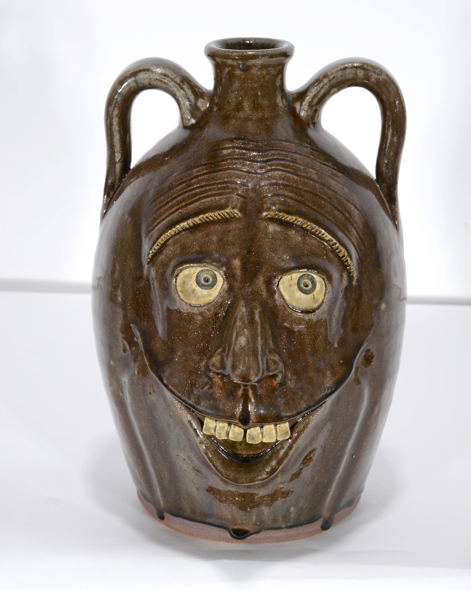 Michael & Melvin Crocker. Double Face Jug. (1 of 4)