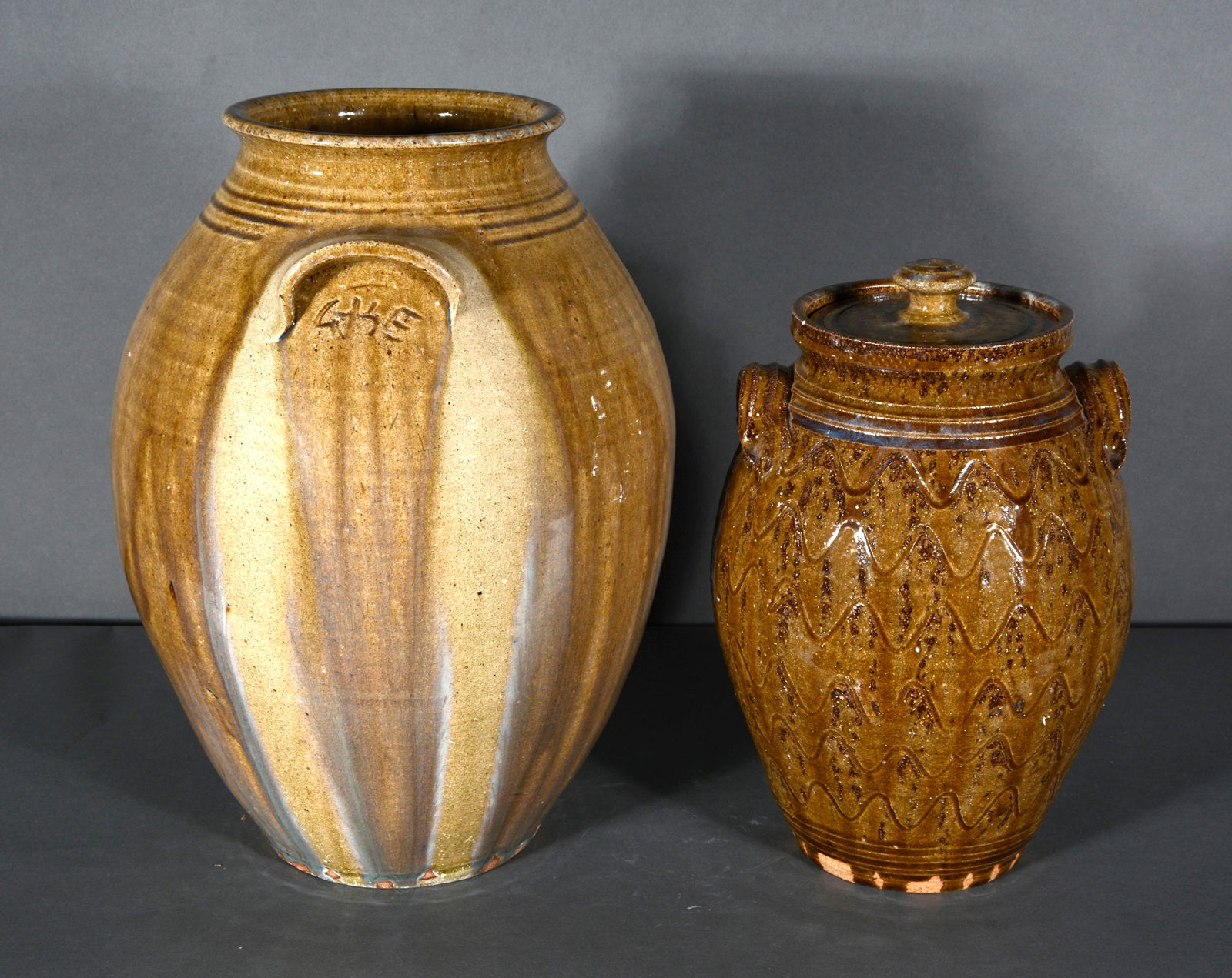 Kim Ellington. Large Jars. (1 of 2)