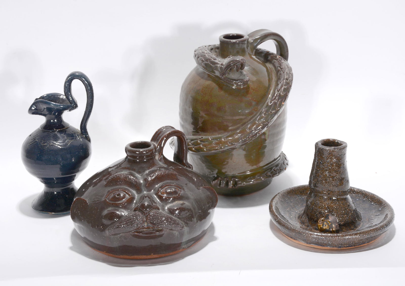 Mixed Artists. 4 Pottery Pieces. (1 of 2)
