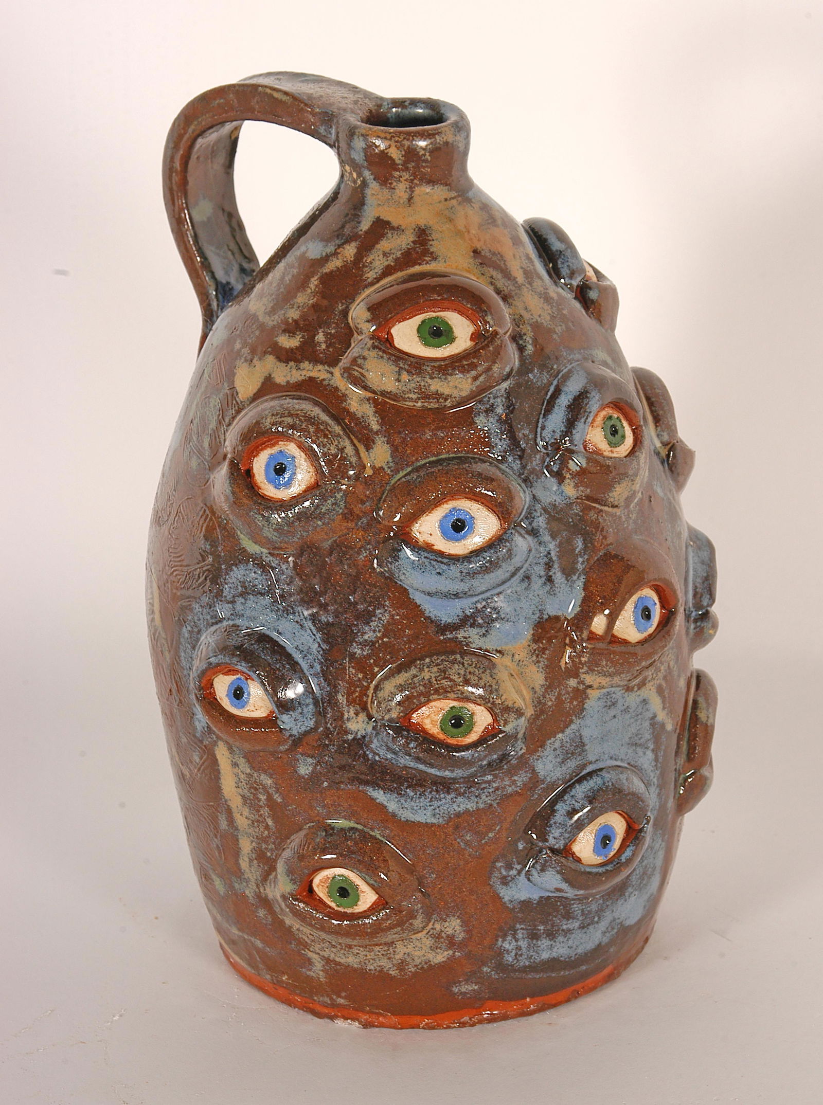 Mike Ledford. Multi-Eyed Jug. (1 of 3)