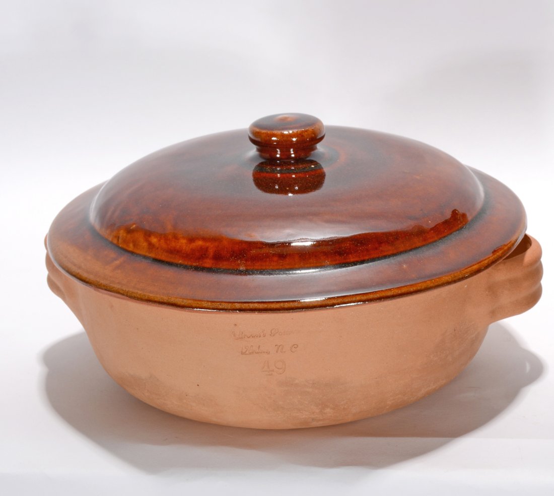 Brown Pottery. Cookware. (1 of 2)