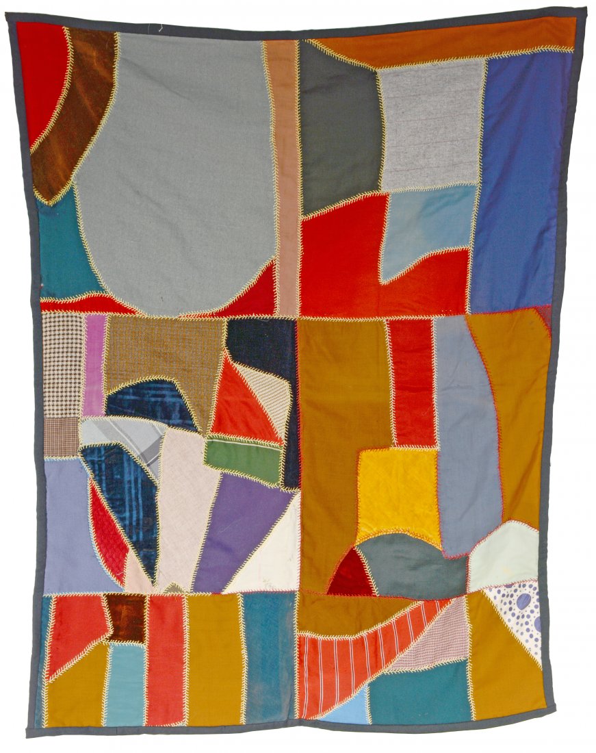 Crazy Crib Quilt Top. (1 of 2)