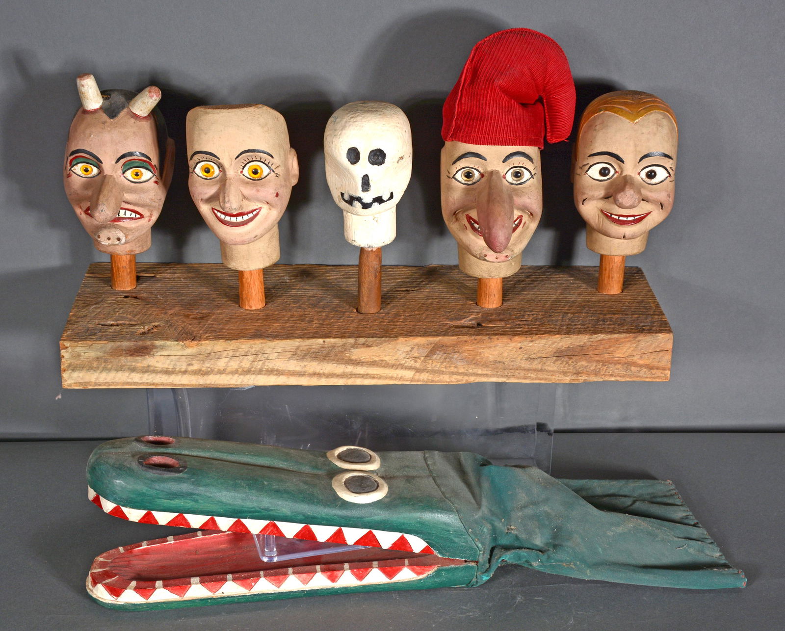 Anonymous Early Punch and Judy Set. (1 of 7)