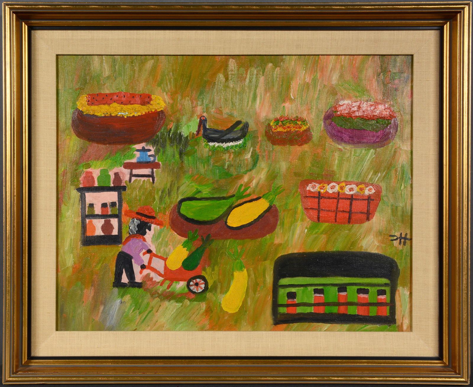 Clementine Hunter. Plantation Canning. (1 of 6)