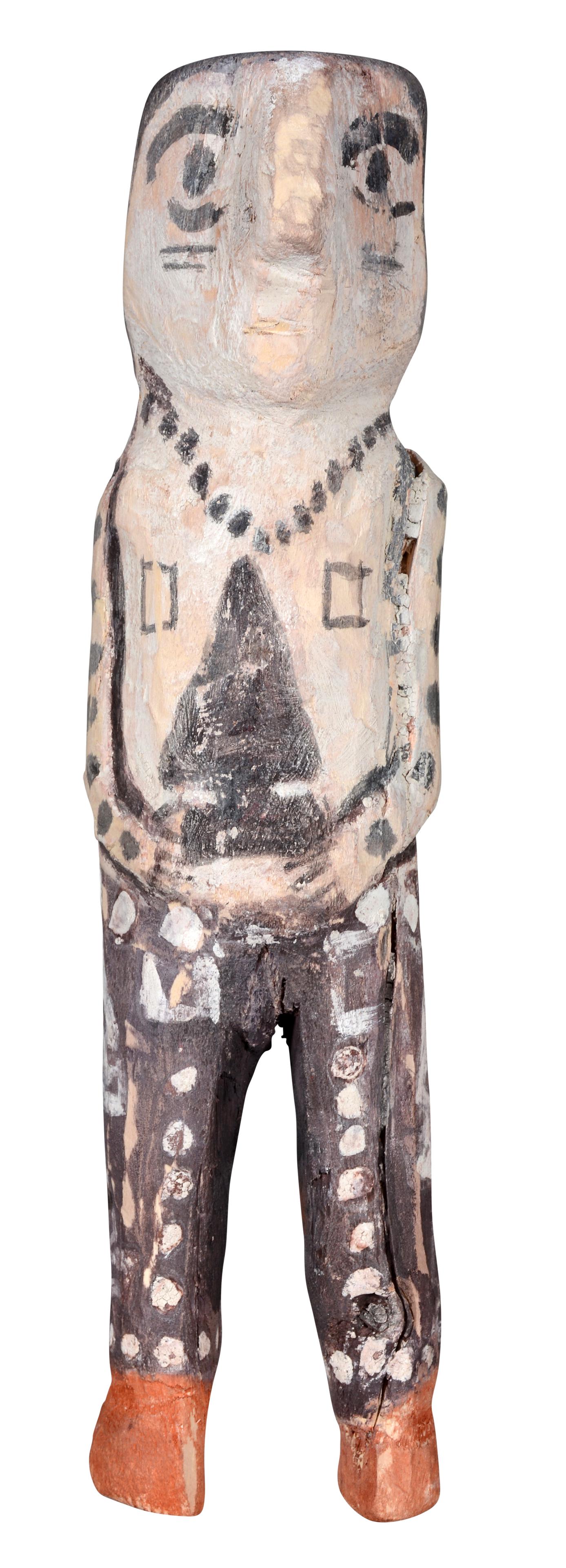 Charlie Willeto. Man With Arrow Head Designs. (1 of 7)