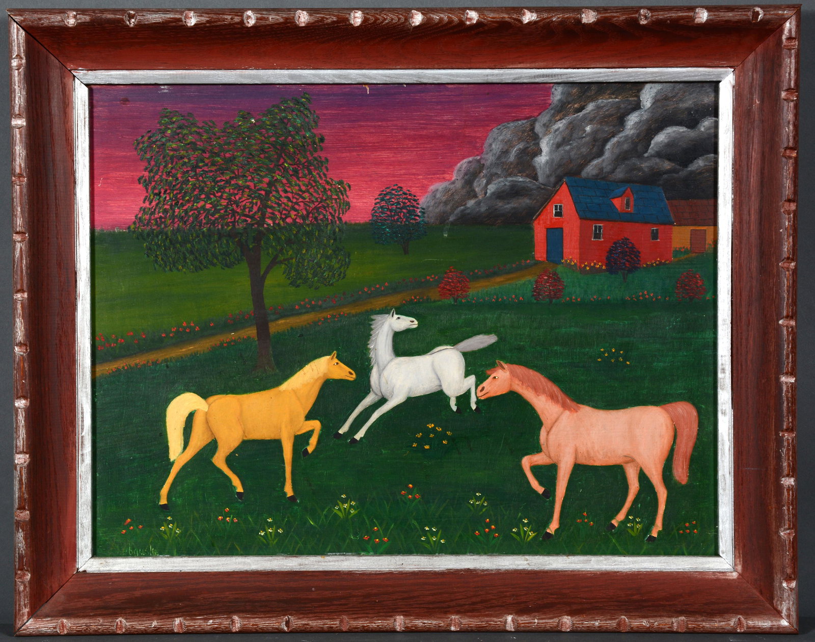 Lawrence Lebduska. Dark Storm On Horizon. (1 of 7)