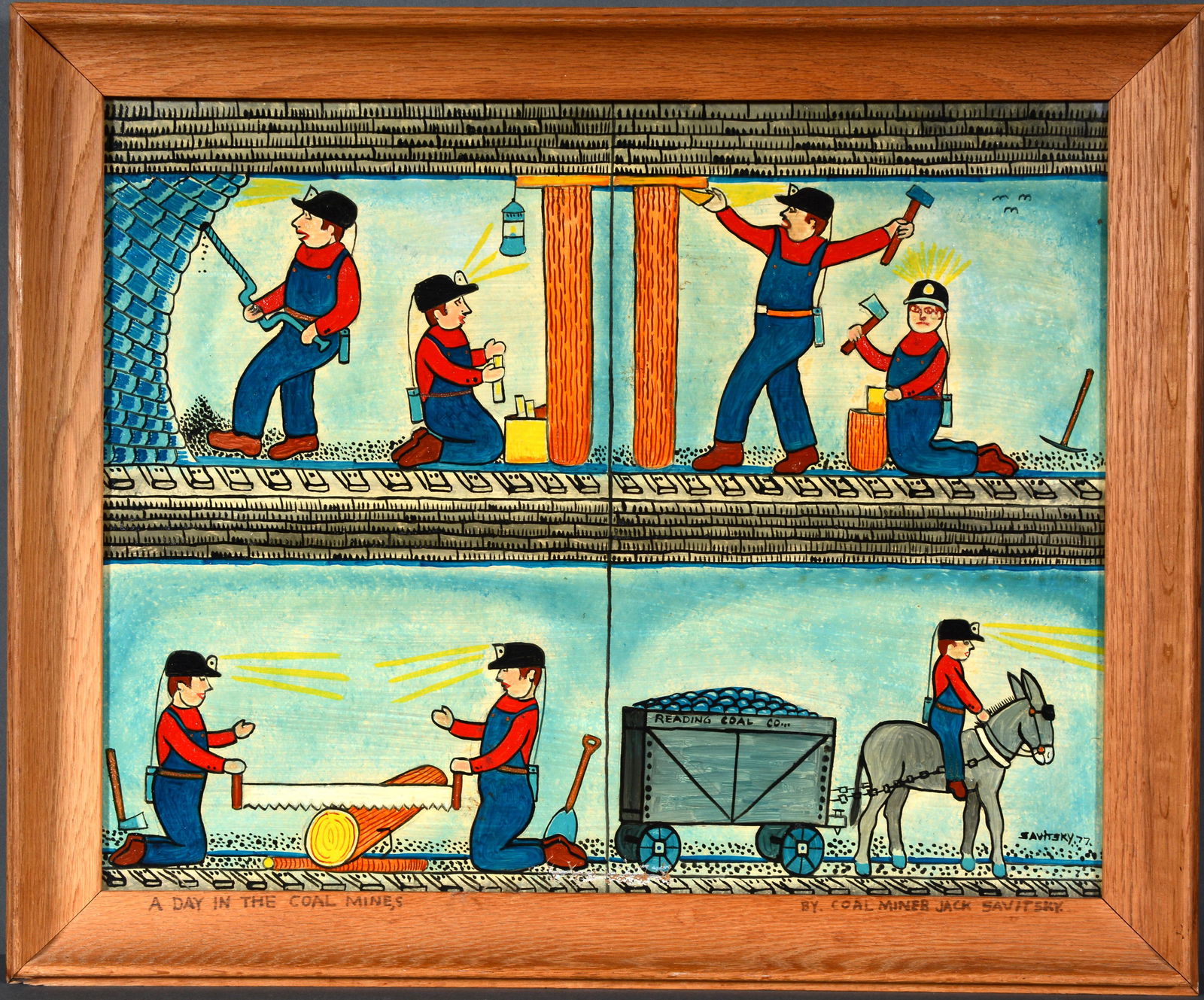 Jack Savitsky. Day In The Coal Mines. (1 of 5)