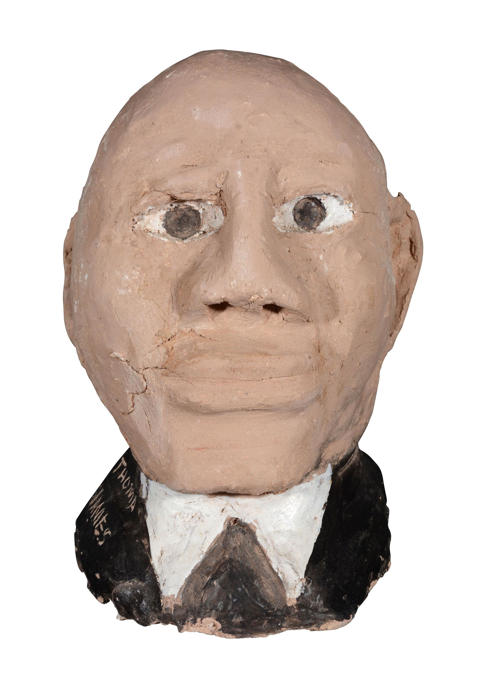 James Son Thomas. Bald White Man's Bust. (1 of 8)