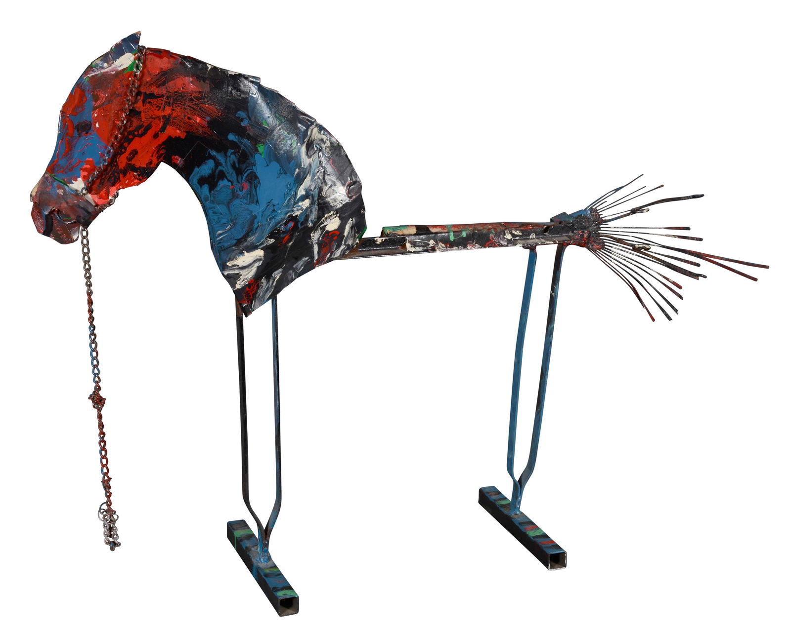 Ronald Lockett. Horse Sculpture. (1 of 8)