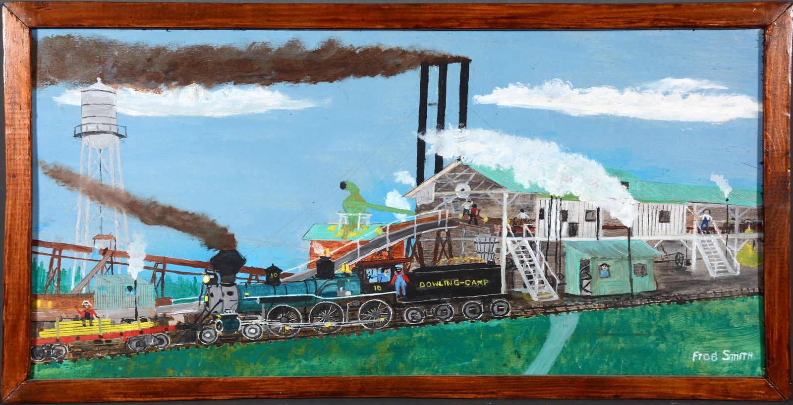 Ernest Frog Smith. Slater Saw Mill. (1 of 6)