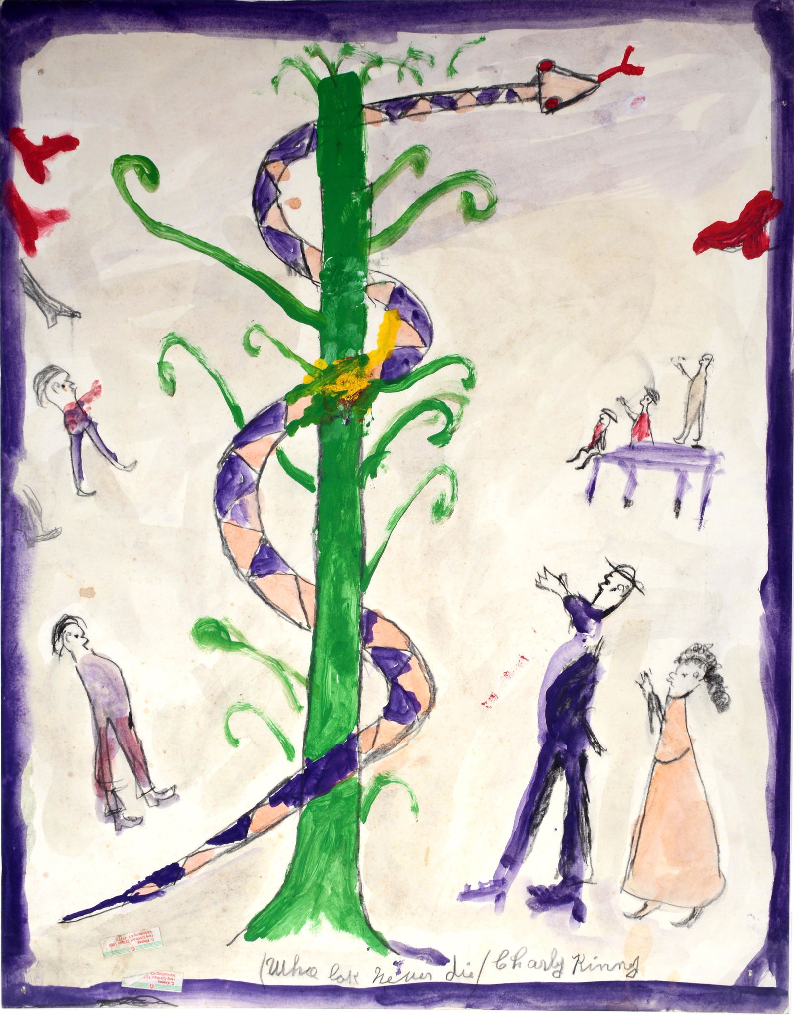 Charley Kinney. Who Lok Never Die (sic.) (1 of 4)