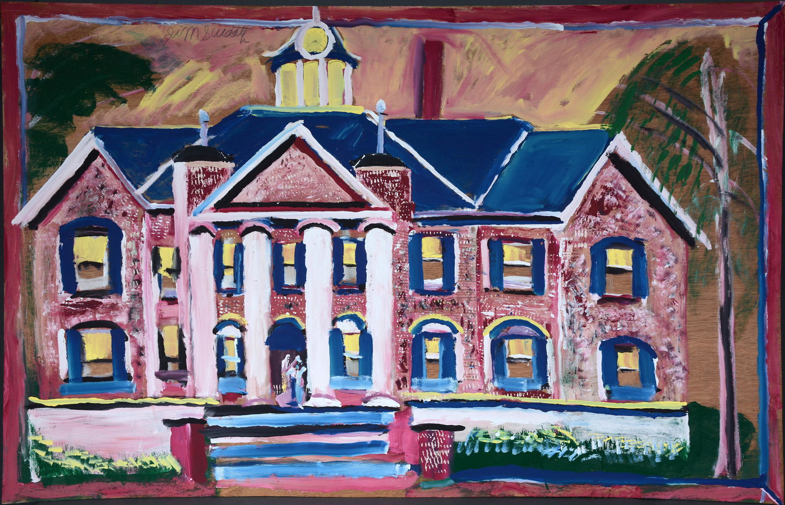 Jimmy Lee Sudduth. Jesus At Fayette Courthouse. (1 of 4)