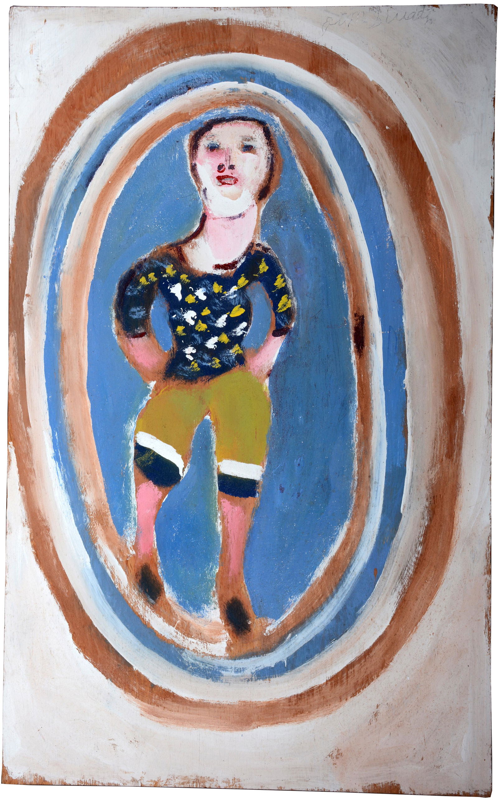 Jimmy Lee Sudduth. Look Through Key Hole. (1 of 5)