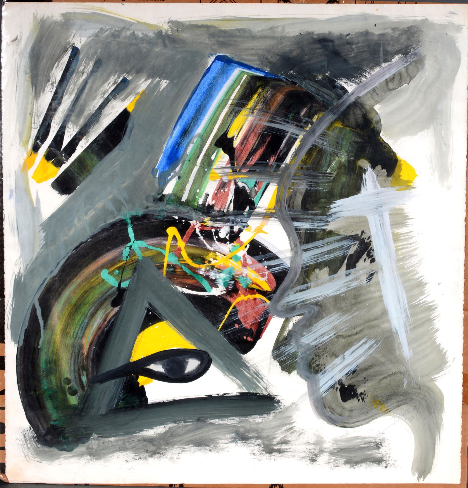 Lonnie Holley. Profile With Pyramid. (1 of 2)