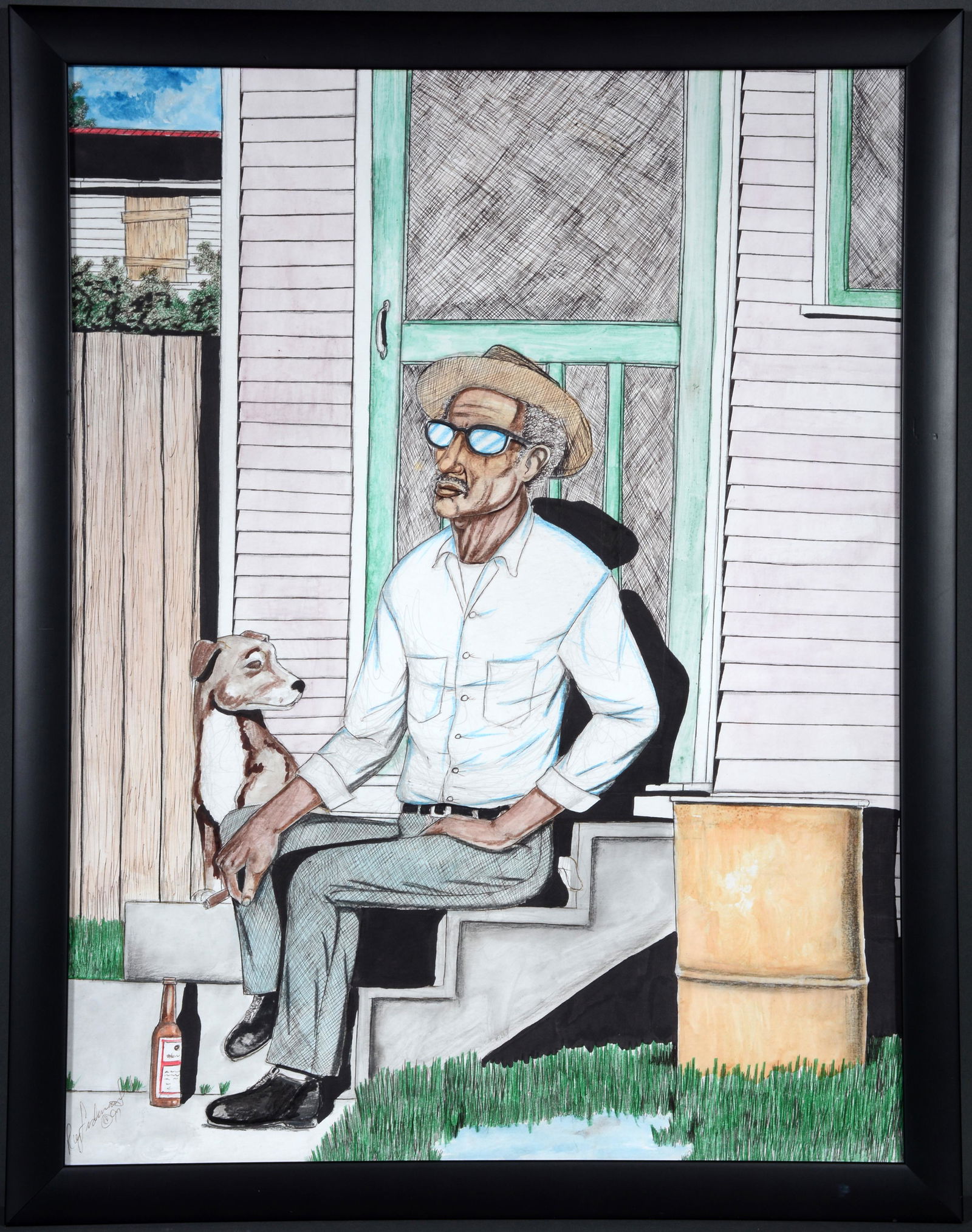 Roy Ferdinand. Mr. Shotz & His Dog. (1 of 3)