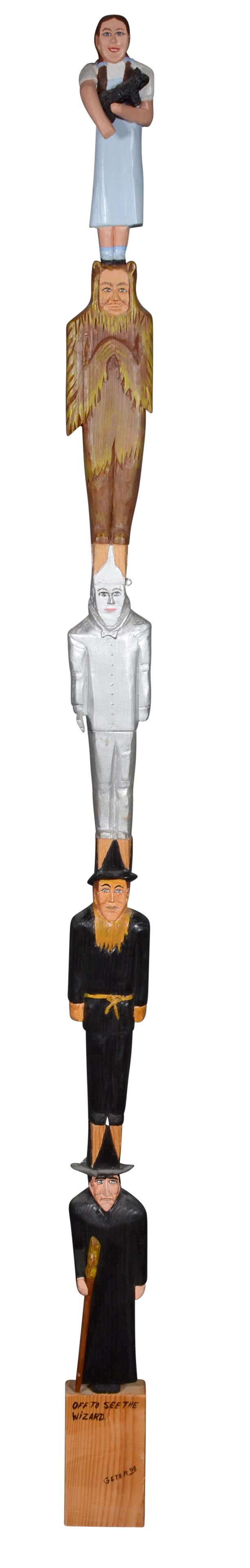 Preston Geter. Off To See The Wizard Totem. (1 of 9)