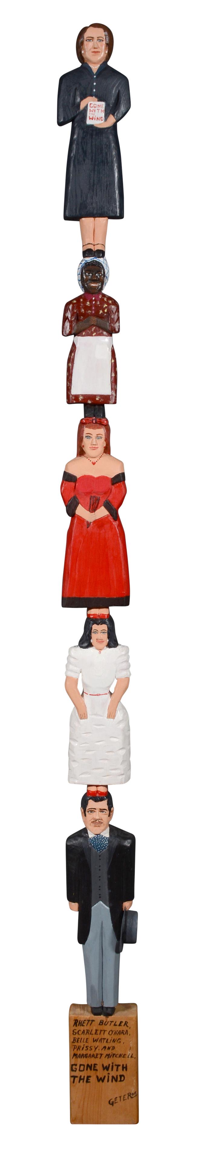 Preston Geter. Gone With The Wind Totem. (1 of 8)