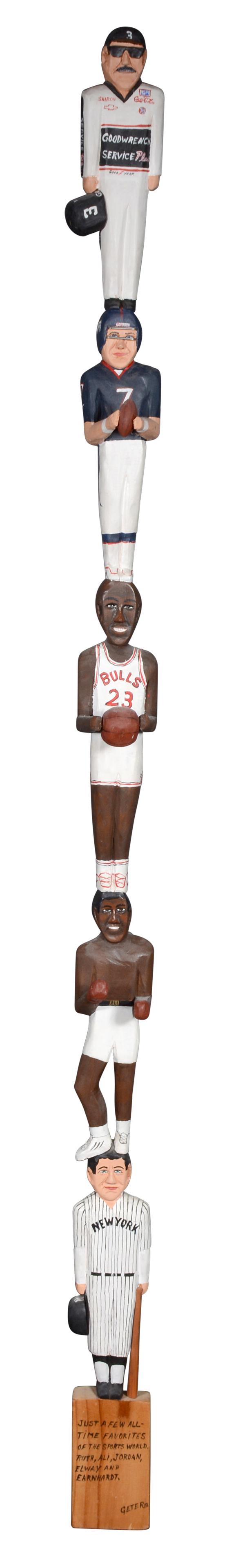 Preston Geter. Favorites Of Sports World Totem. (1 of 9)