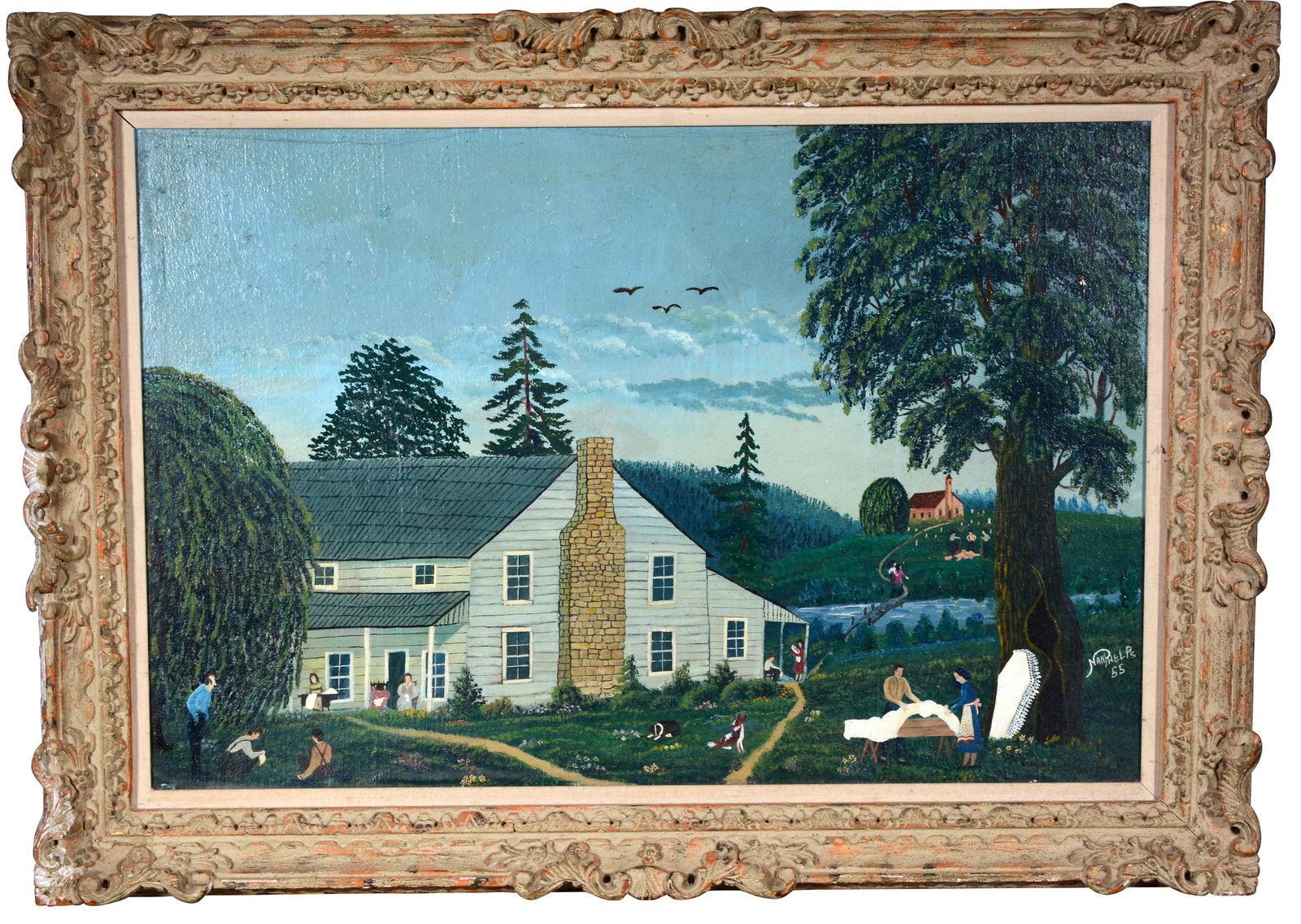 Nan Phelps. Preparation; Hillbilly Funeral. (1 of 10)