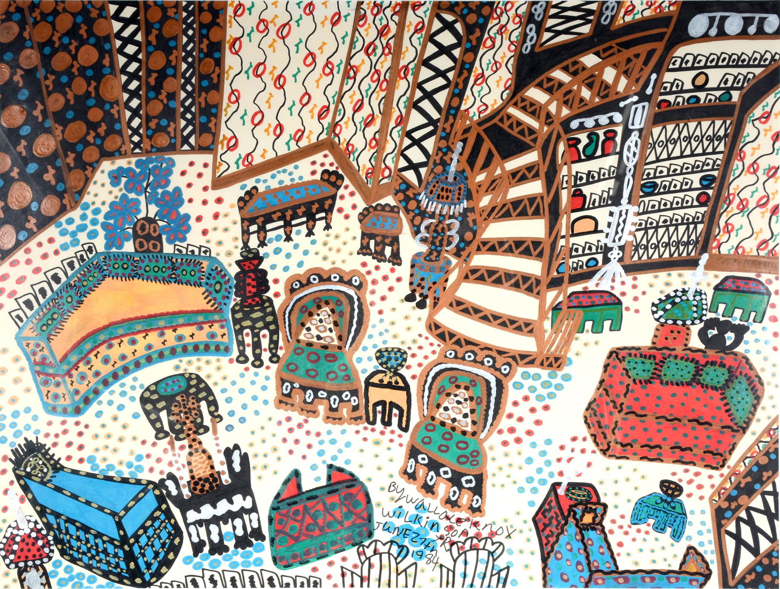 Knox Wilkinson. View Of Interior Room. (1 of 3)