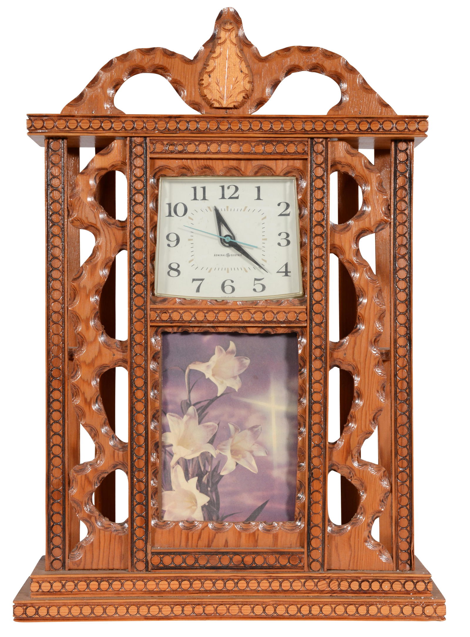 Howard Finster. Clock Case. (1 of 5)