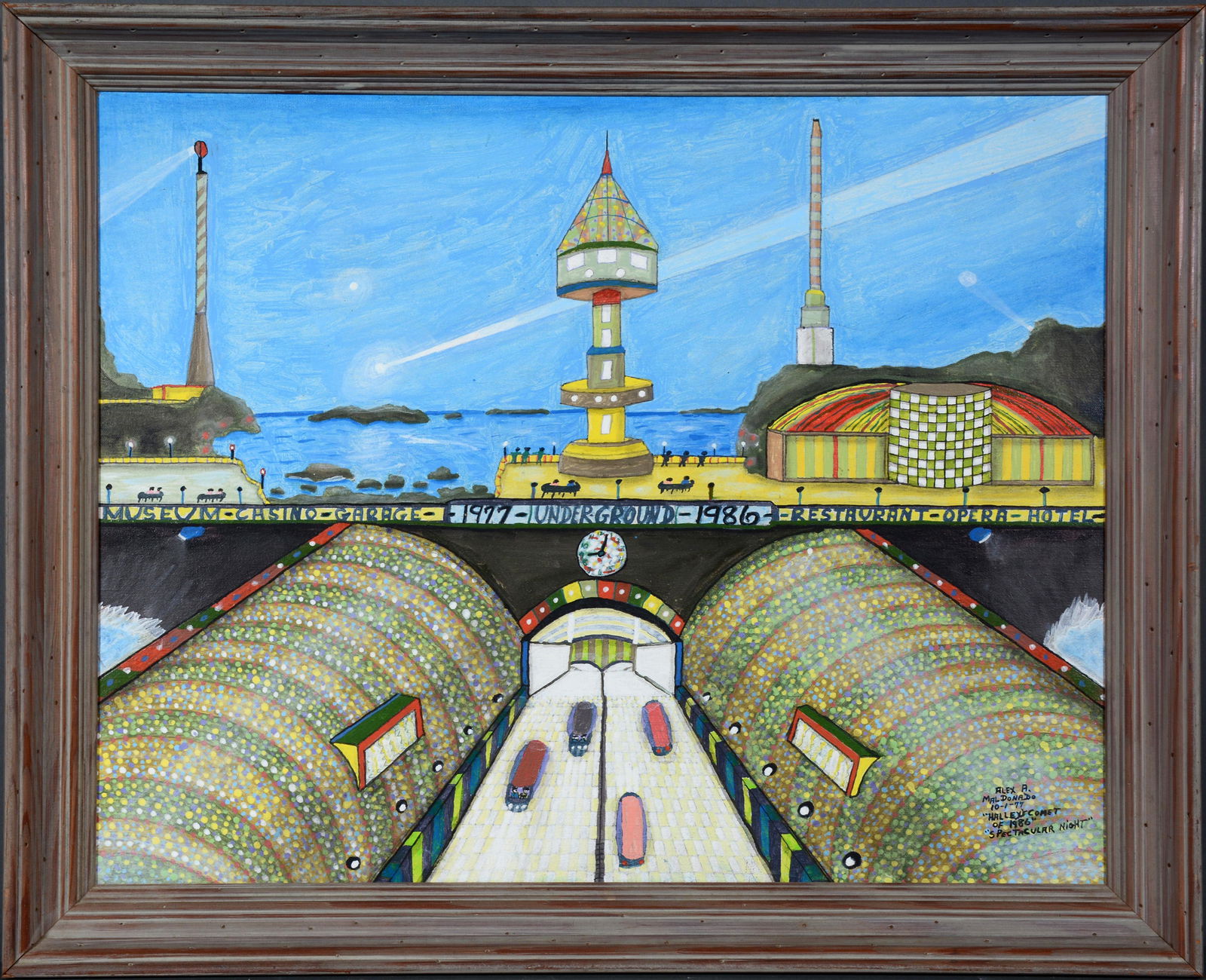 Alexander Maldonado. Halley's Comet. (1 of 4)