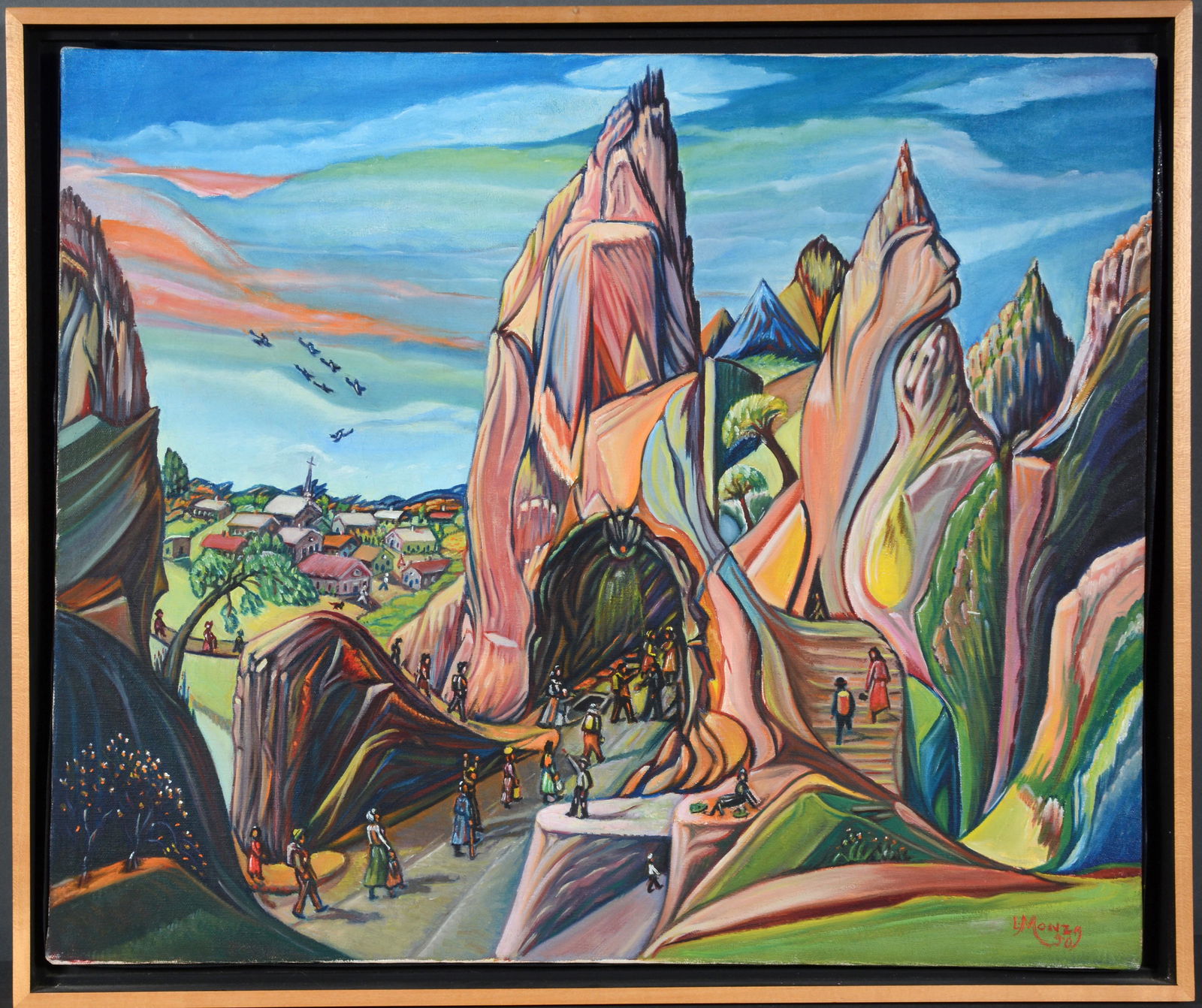 Louis Monza. The Caveman. (1 of 5)