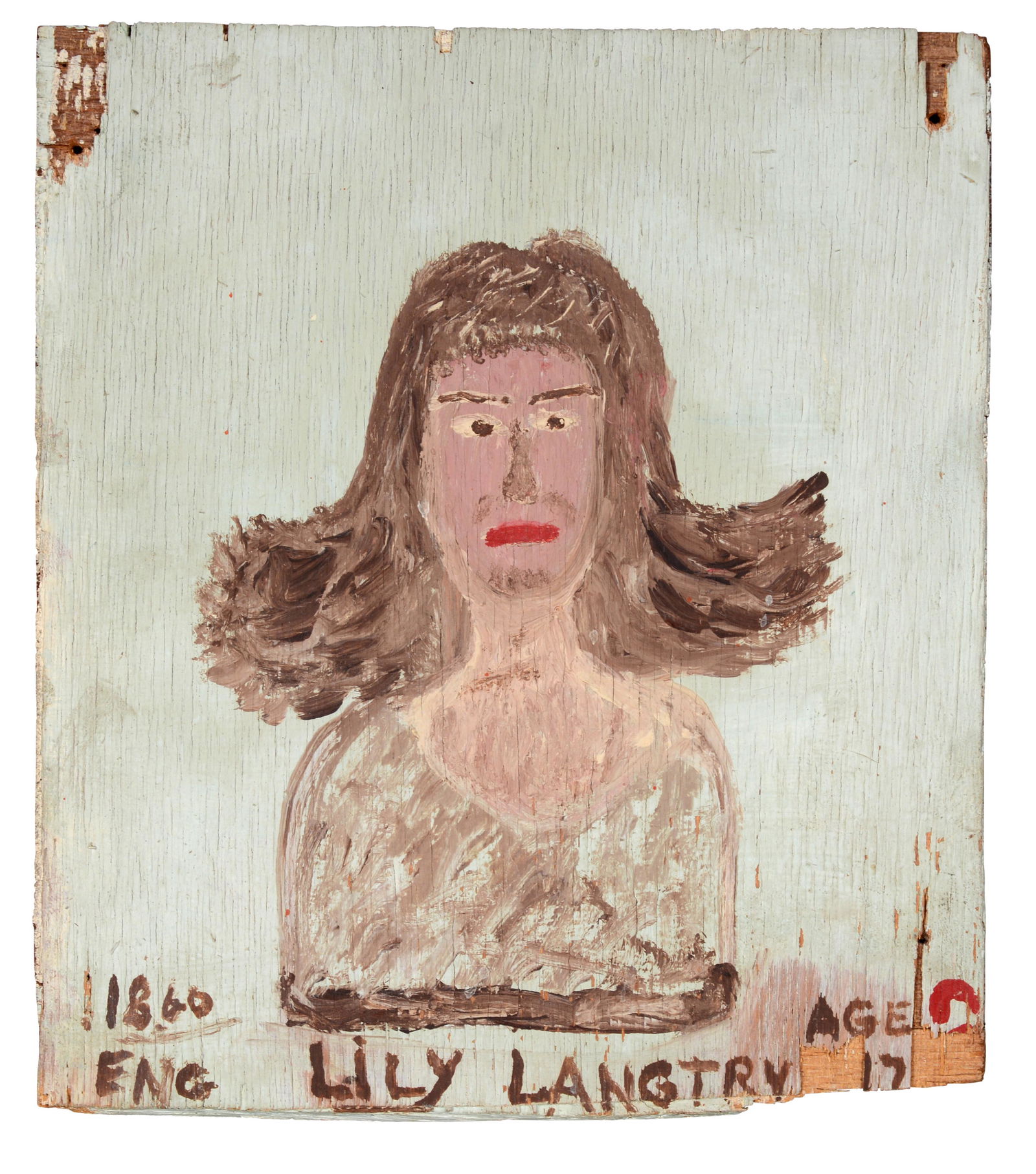 Calvin & Ruby Black. Lily Langtry Age 17. (1 of 4)