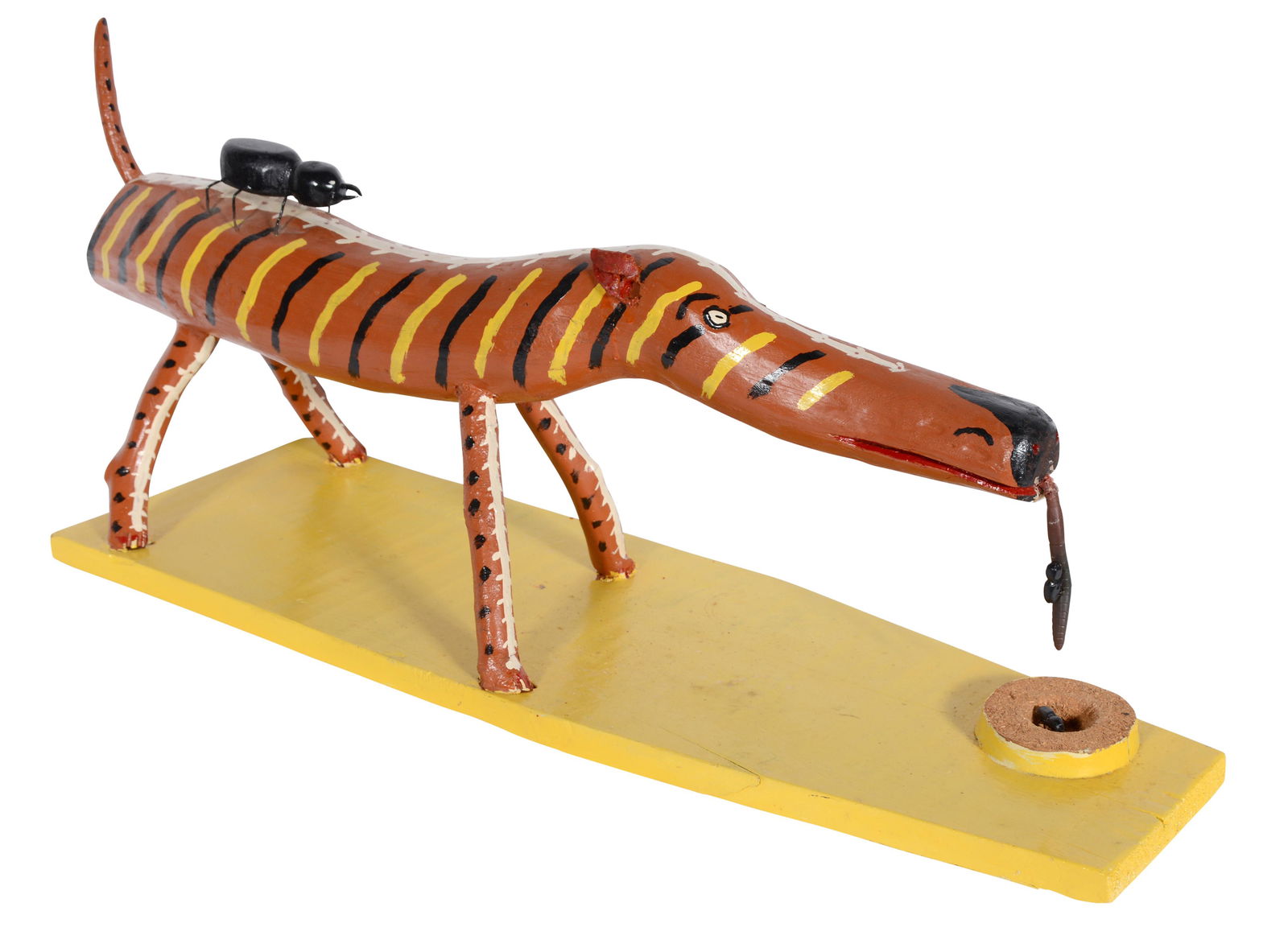 Miles Carpenter. King Ant Fighting Anteater. (1 of 7)