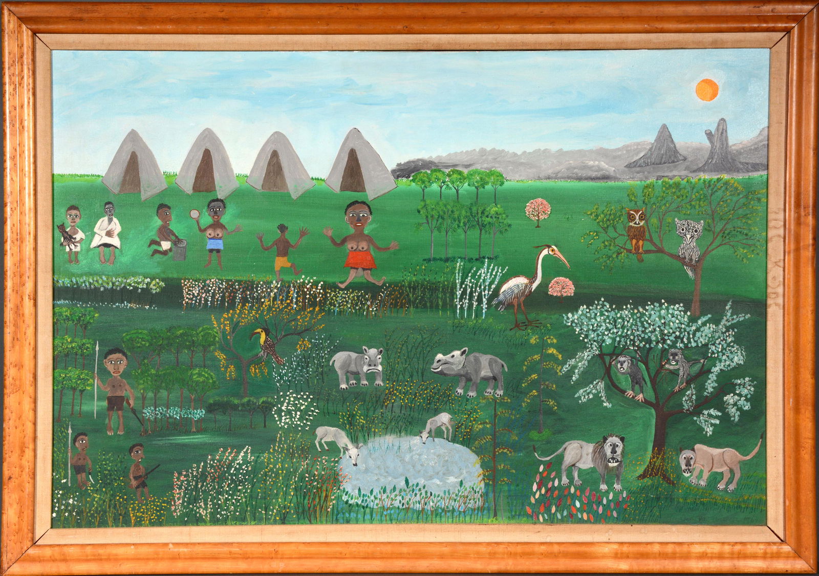 Isidor Pop Weiner. The Water Hole. (1 of 6)