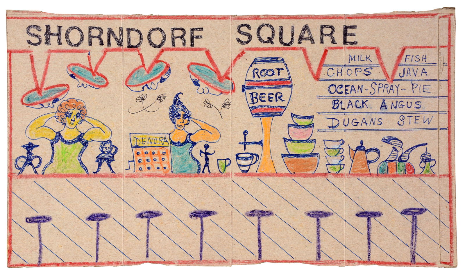 Lewis Smith. Shorndorf Square. (1 of 5)