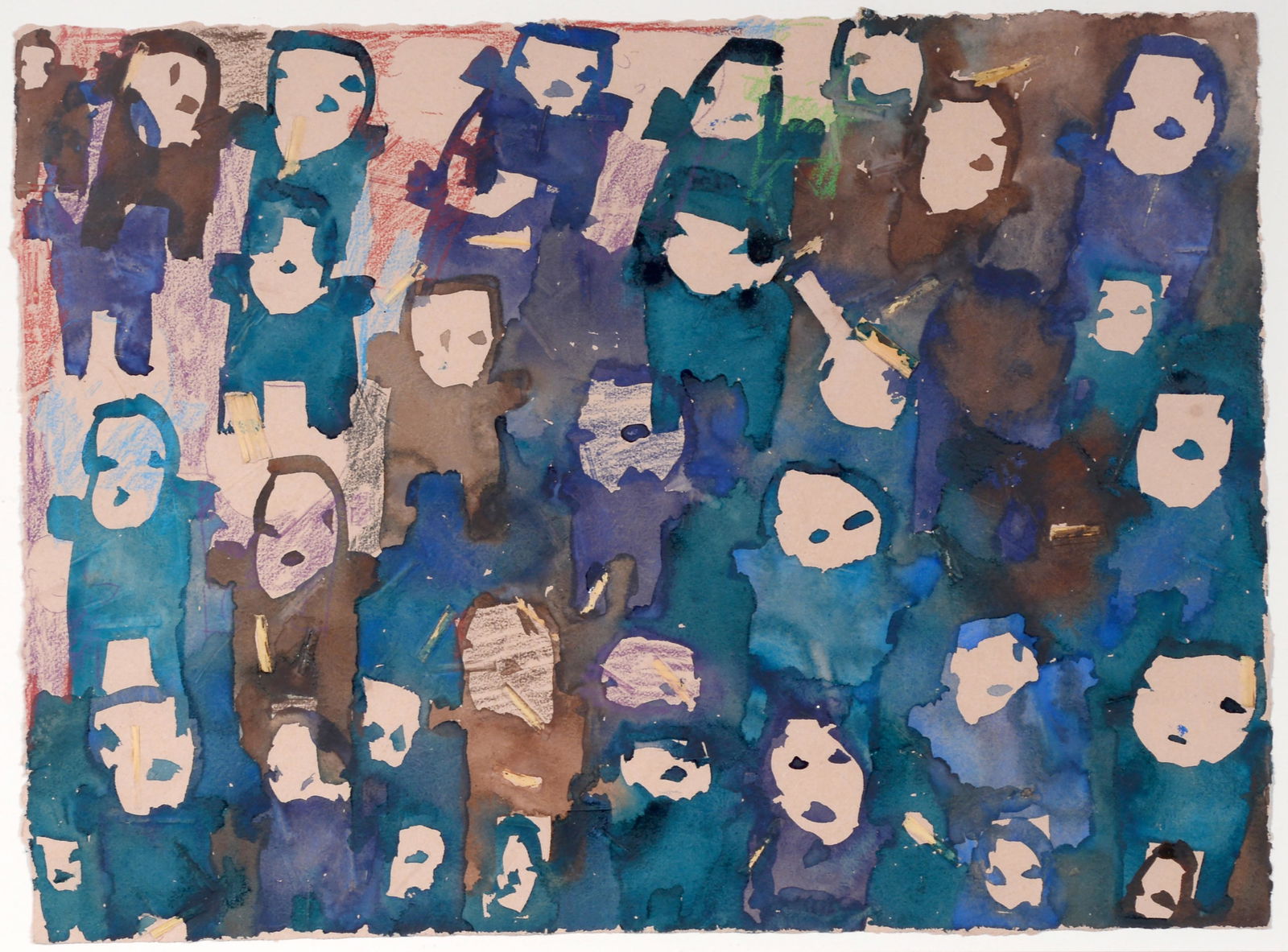 Donald Mitchell. Water Figures. (1 of 7)