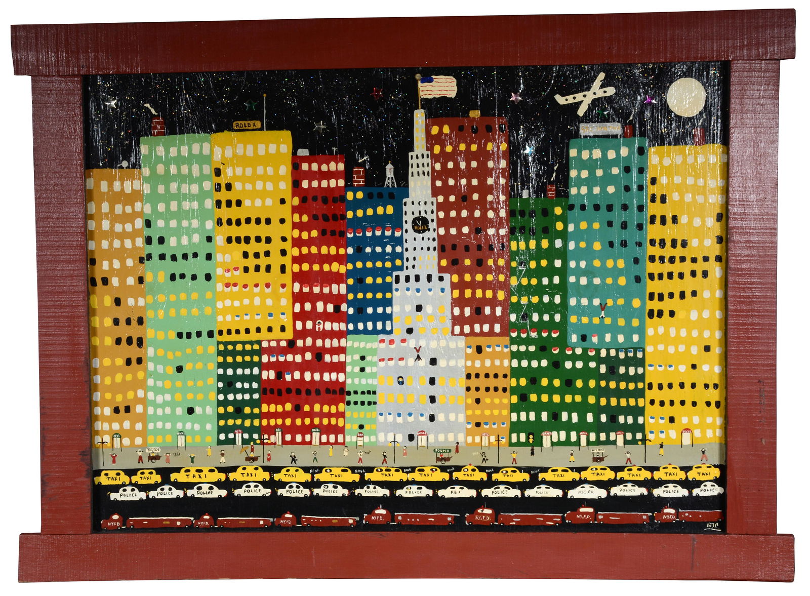 Benny Carter. NYC At Night With Taxis. (1 of 6)