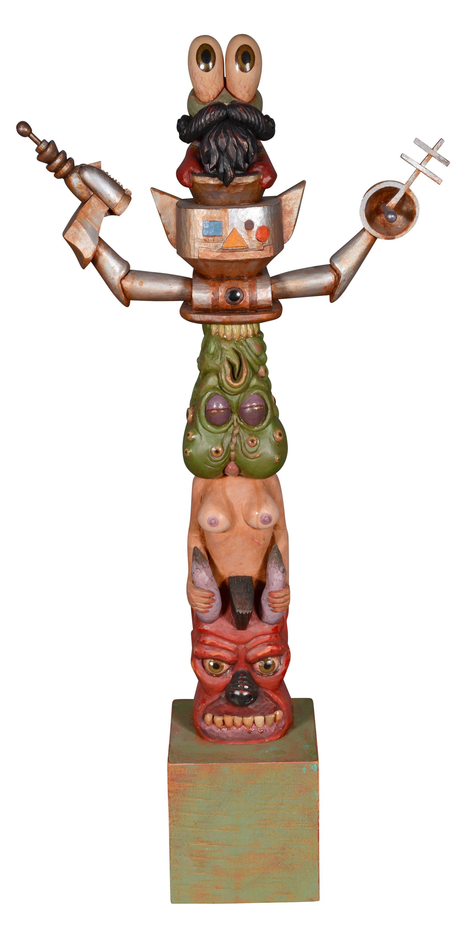 Jim A. Sheely. Space Creature Totem. (1 of 6)