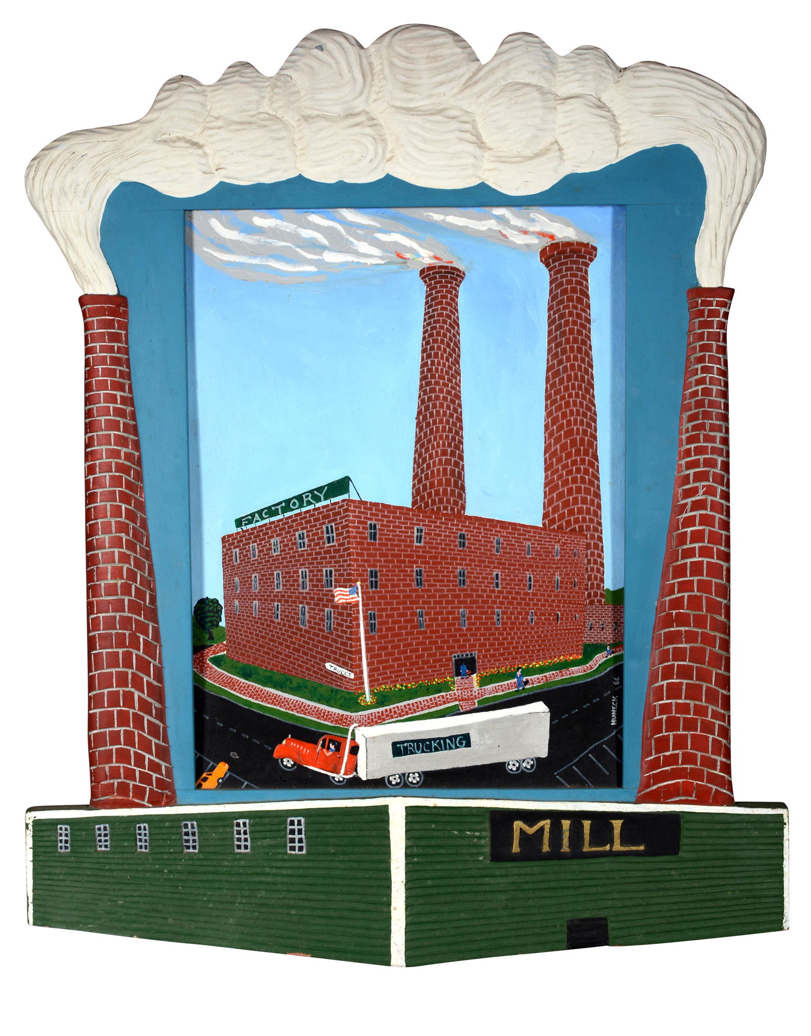 Stephen Huneck. Factory Mill. (1 of 5)