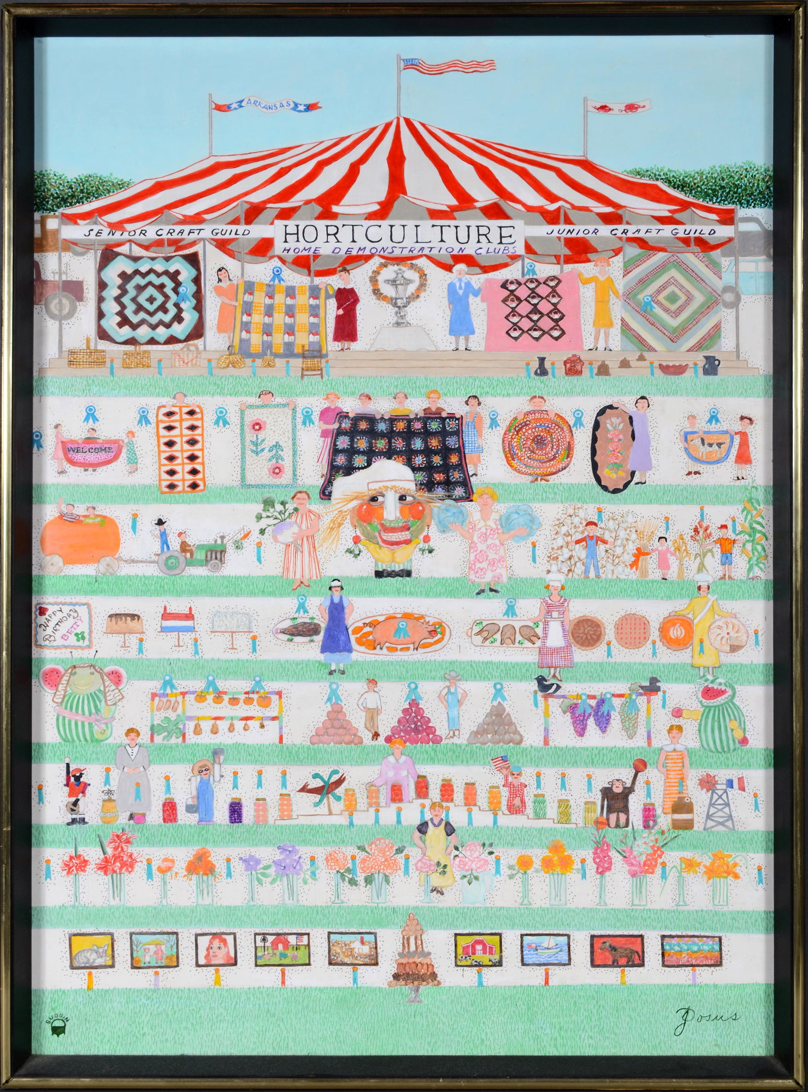 Josephine Graham. Horticulture Club. (1 of 6)