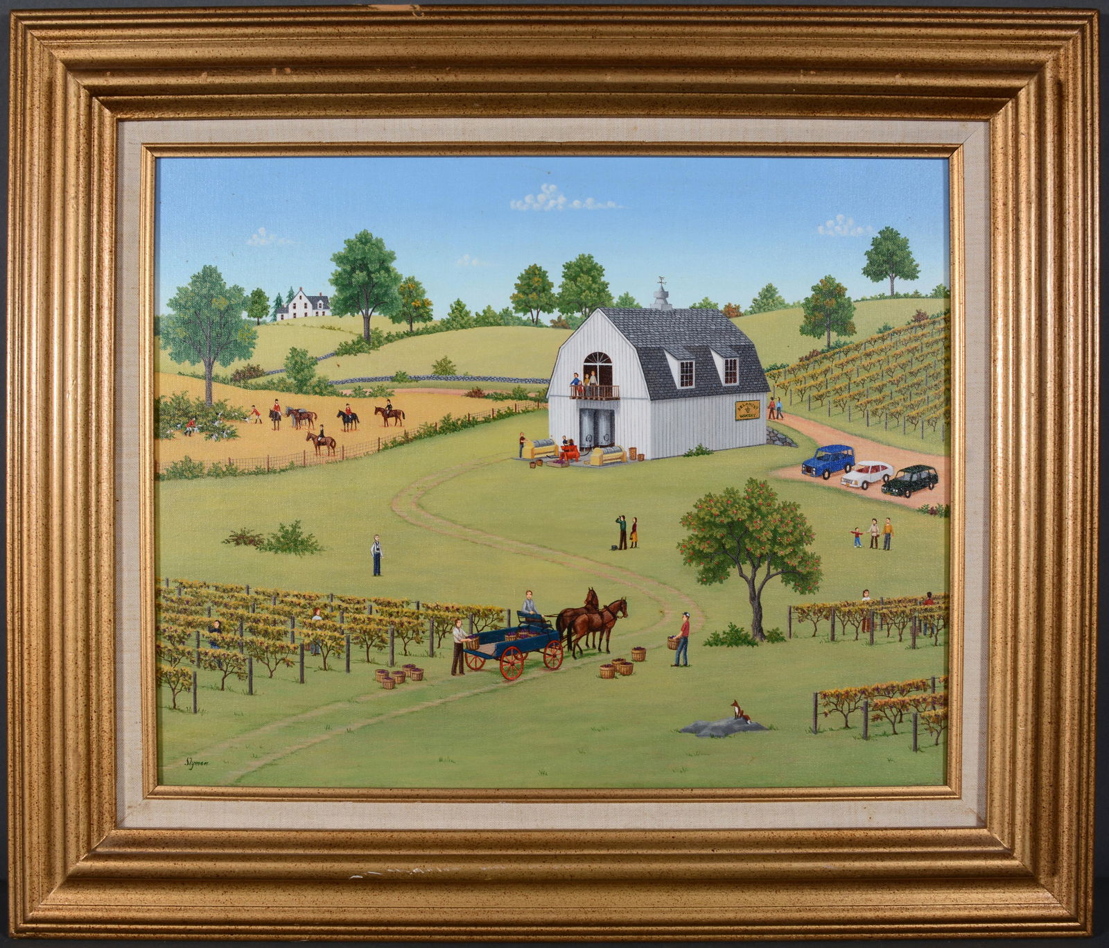 Susan Slyman. The Vineyard Fox. (1 of 9)