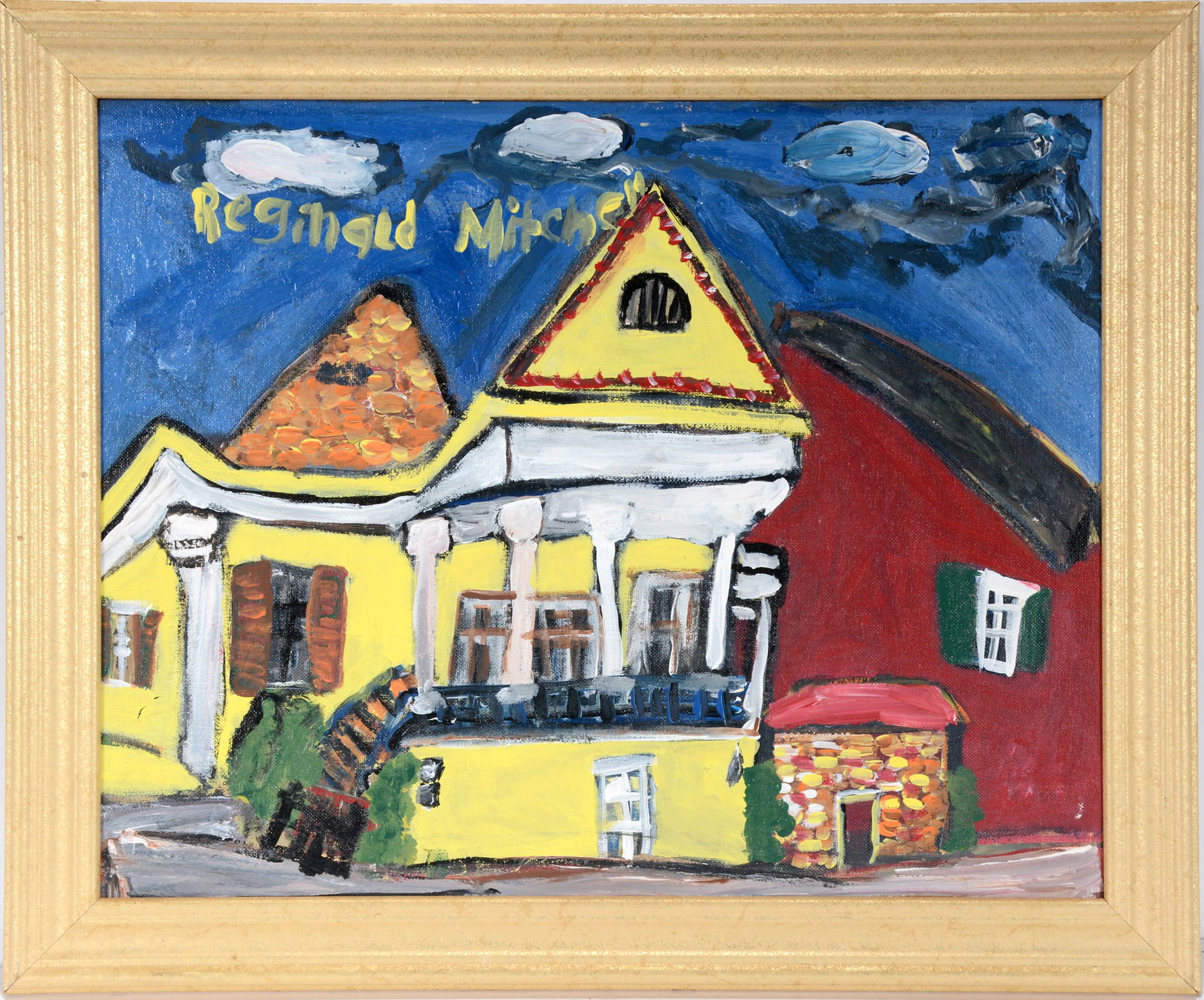 Reginald Mitchell. Yellow House. (1 of 2)
