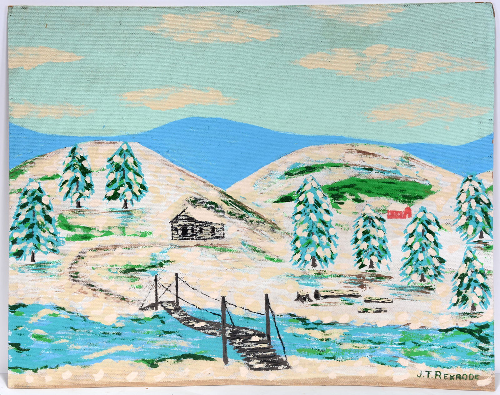 J.T. Rexrode. Snowy Mountains. (1 of 3)
