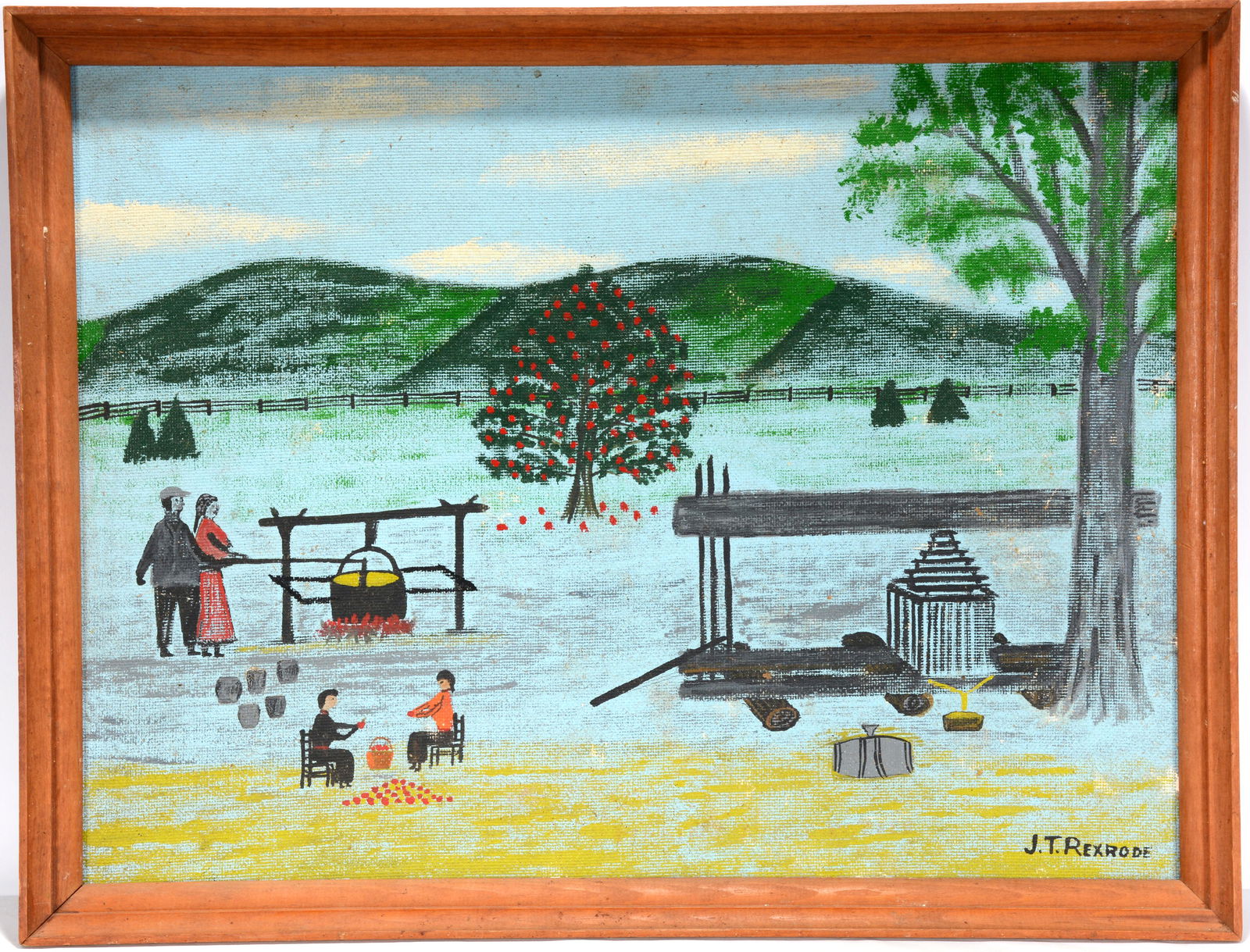 J.T. Rexrode. Apple Cider Making. (1 of 3)