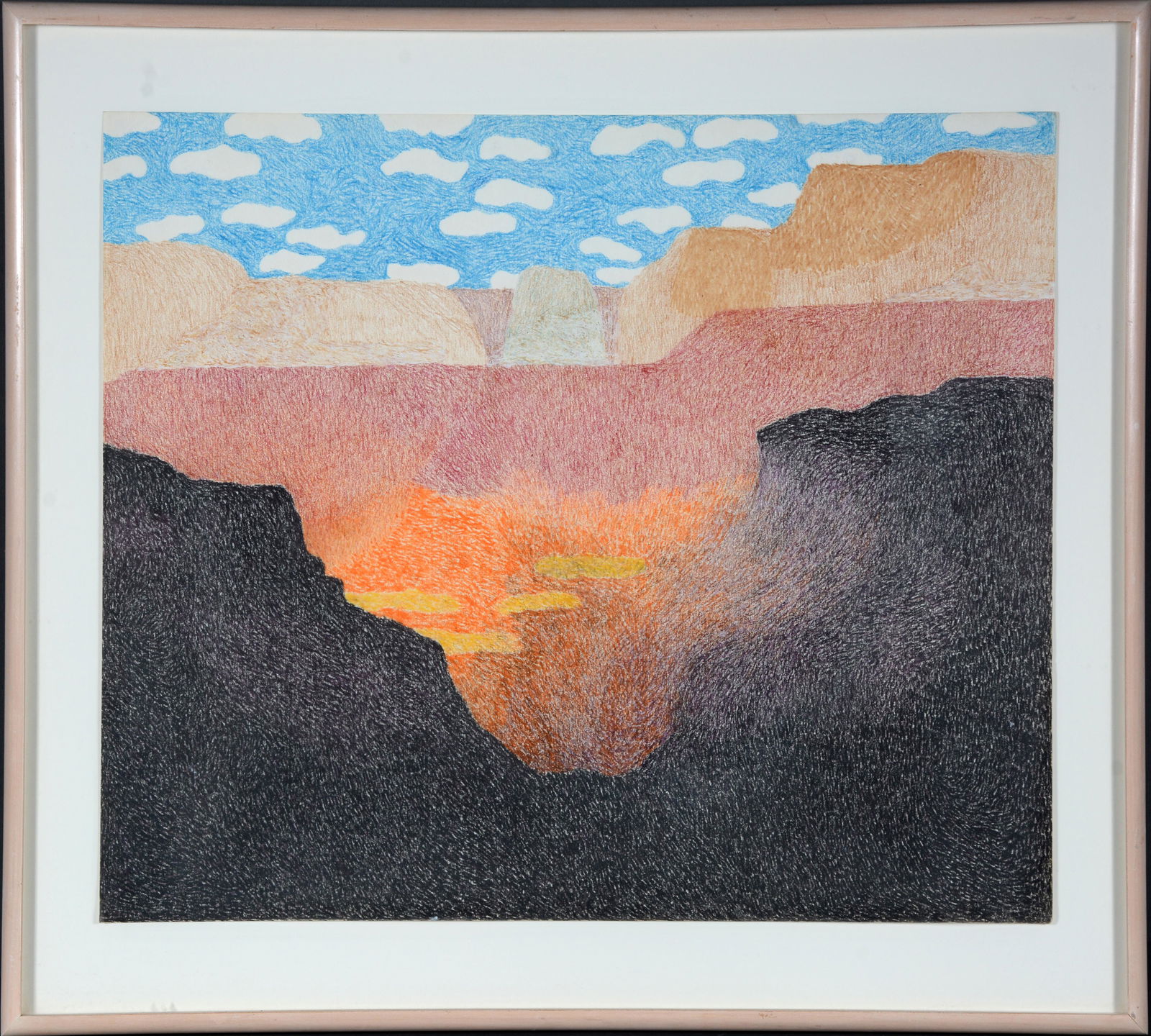 Matthew I. Smith. Grand Canyon At Sunset. (1 of 3)