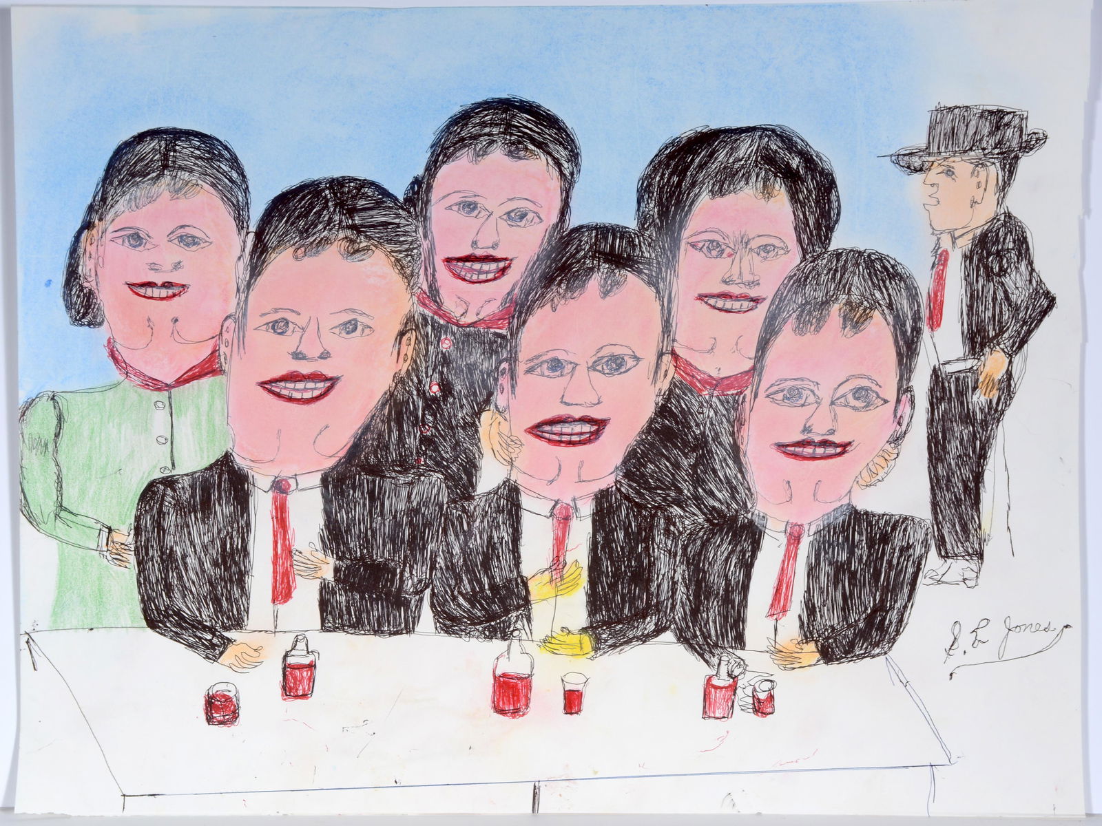 S.L. Jones. Party At The Bar. (1 of 2)