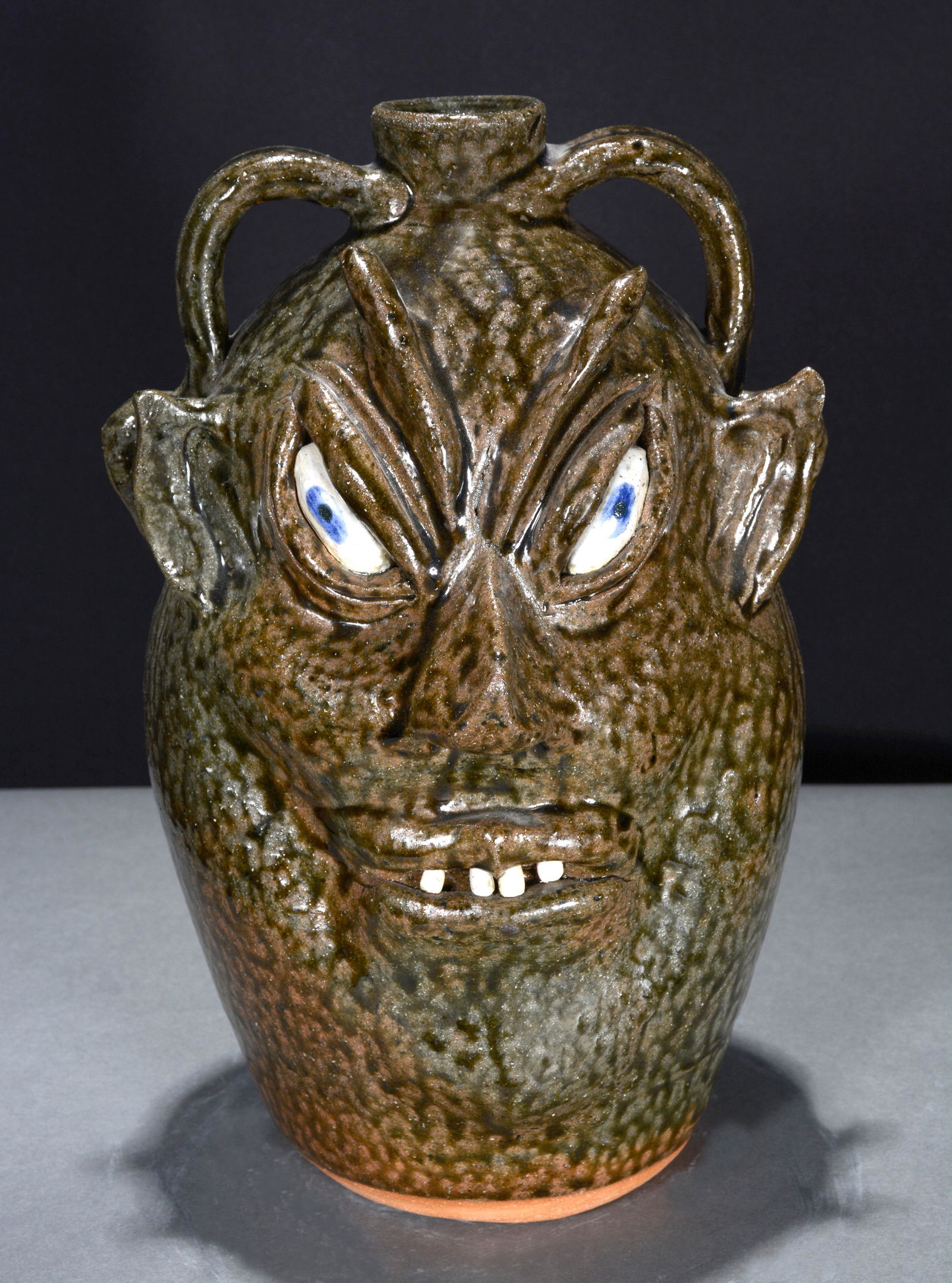 Cleater & Billie Meaders. Dbl Face Devil & Man Jug. (1 of 4)
