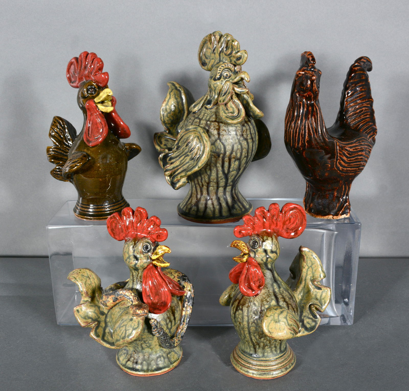 Dwayne Crocker & Charles Moore. 5 Roosters. (1 of 4)