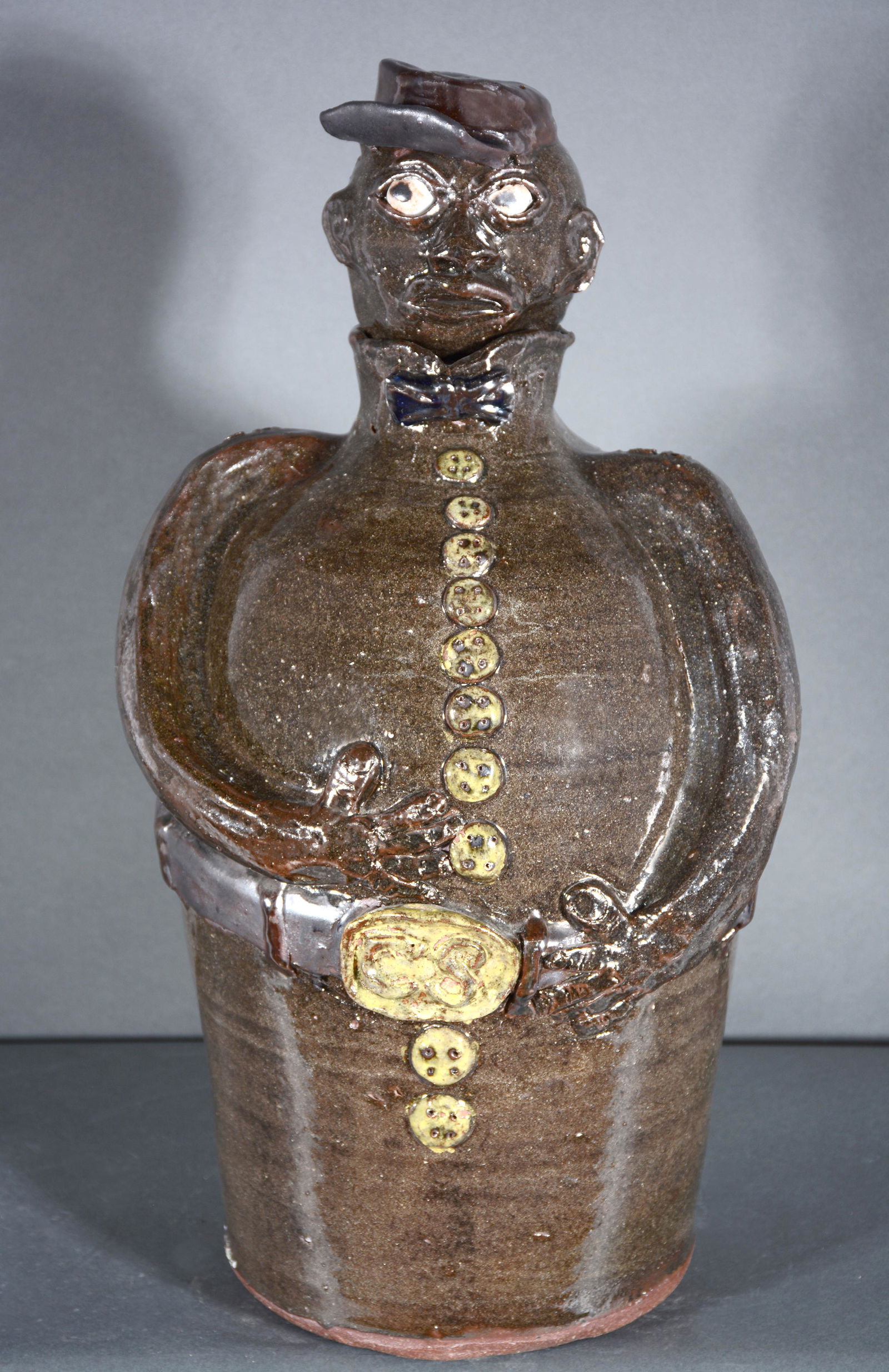 Chester Hewell. Confederate Soldier With Hat Jug. (1 of 4)