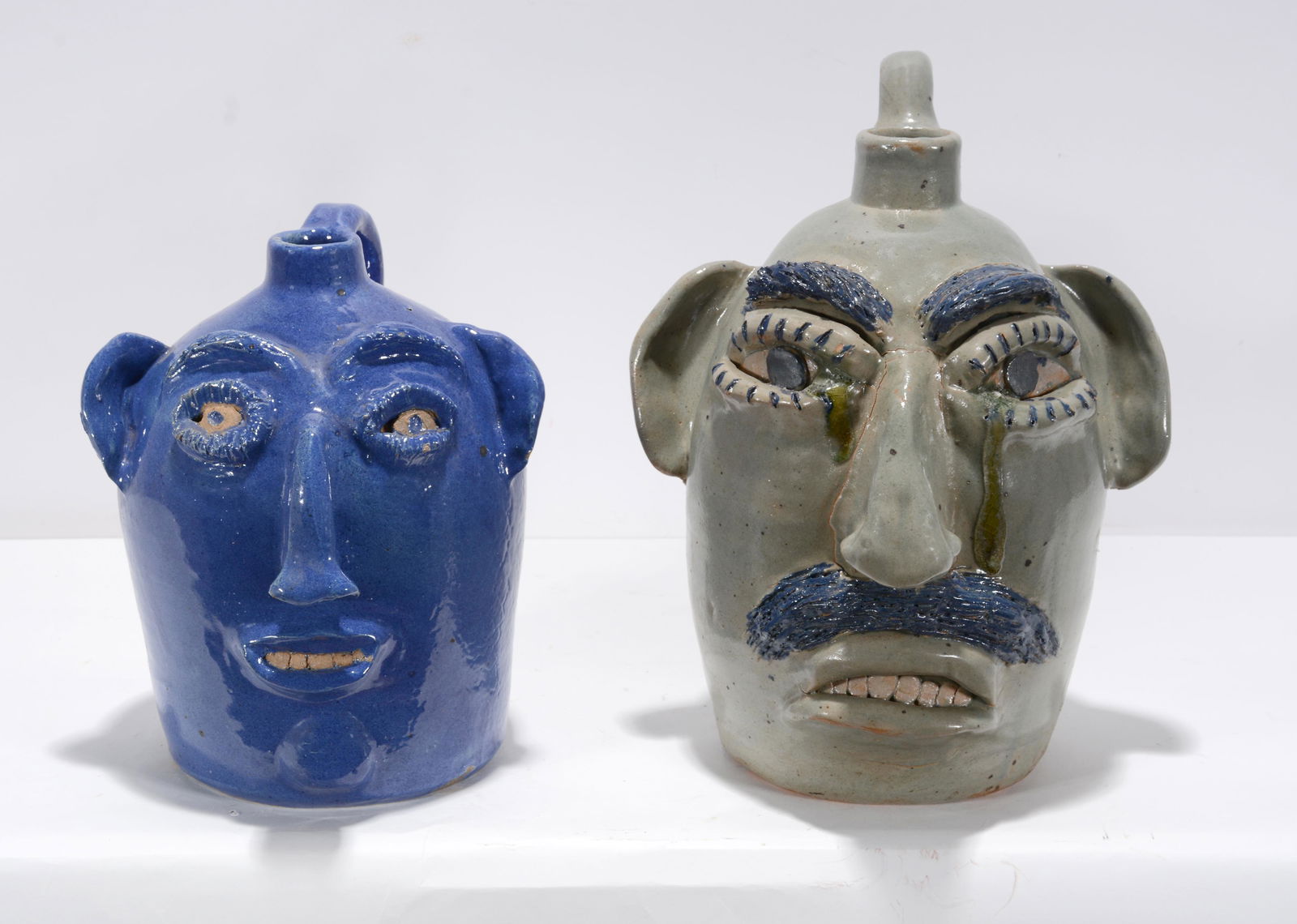 Jerry Brown. Crying Eyes & Blue Face Jugs. (1 of 3)