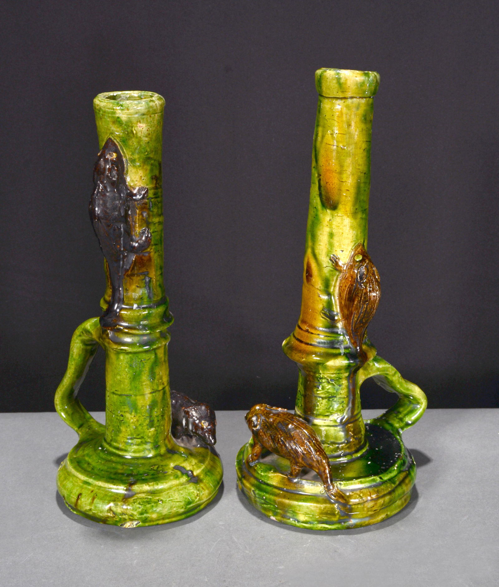 Shenandoah Valley. Candlesticks With Mice. (1 of 8)