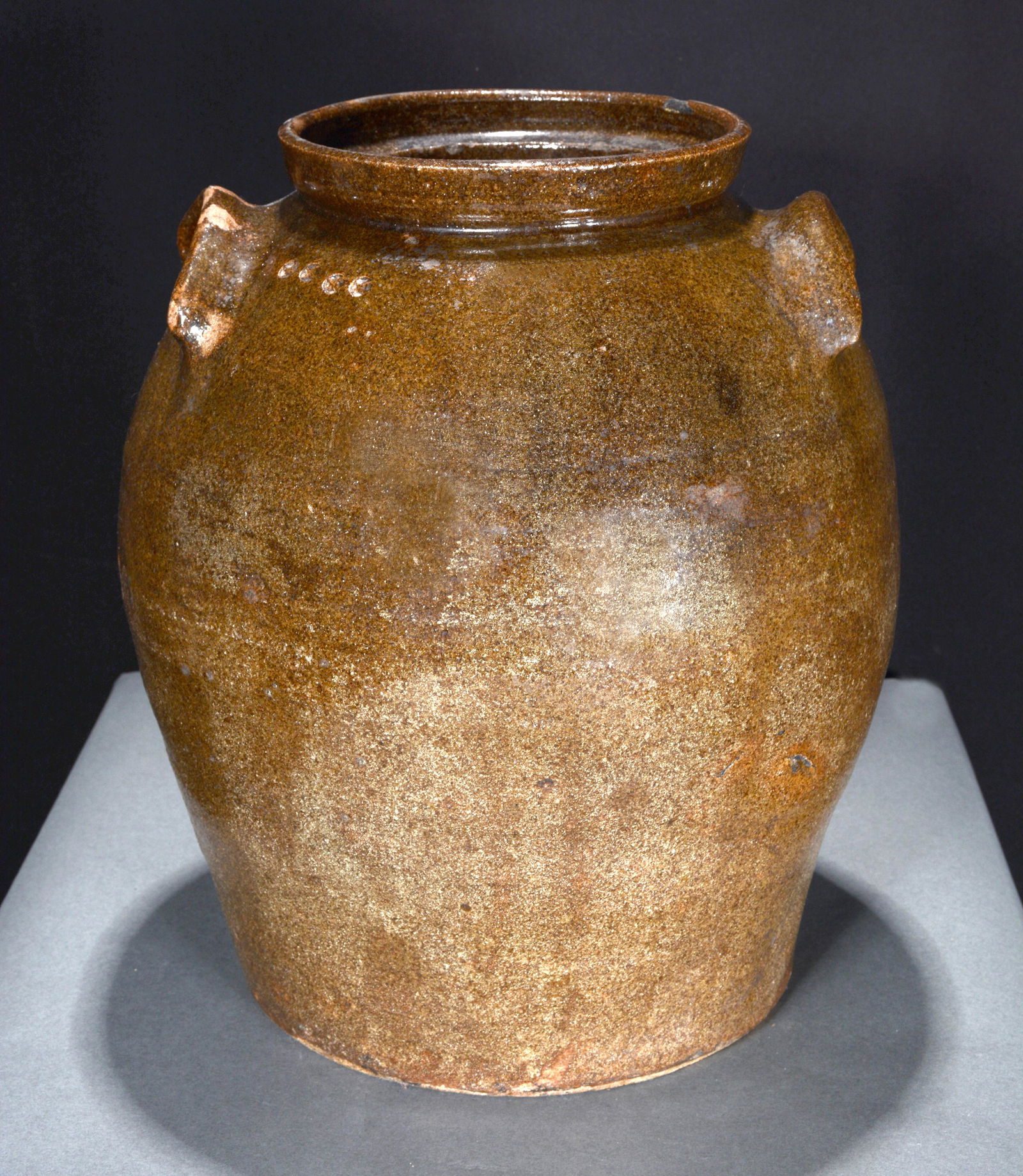 Benjamin F. Landrum. 4 Gallon Storage Jar. (1 of 8)