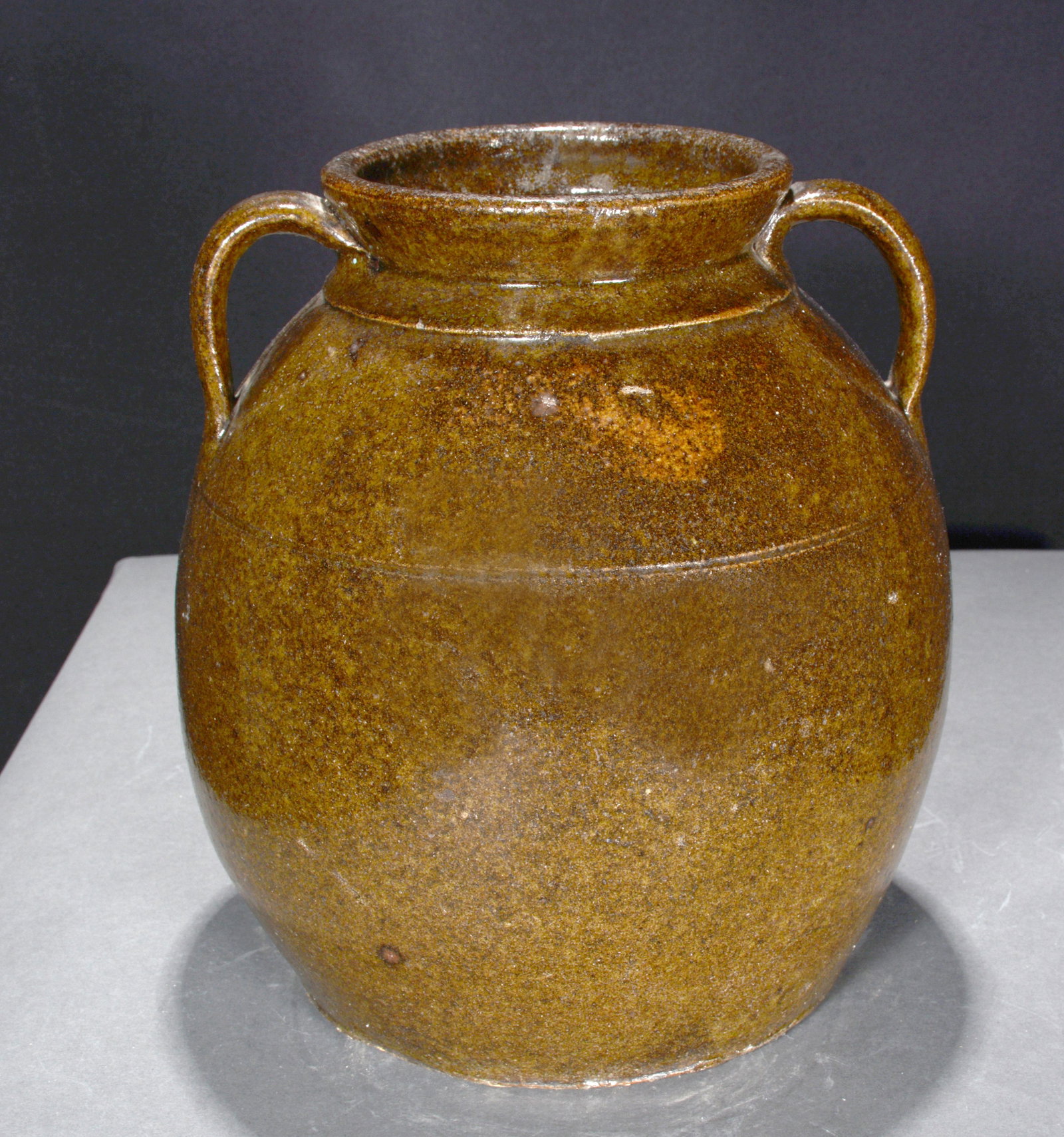 Beehive Bean Pot.: Anonymous. Beehive Bean Pot. Fingernail size chip on rim, otherwise very good condition. 10"h. Est. $200-300. Ship: $45